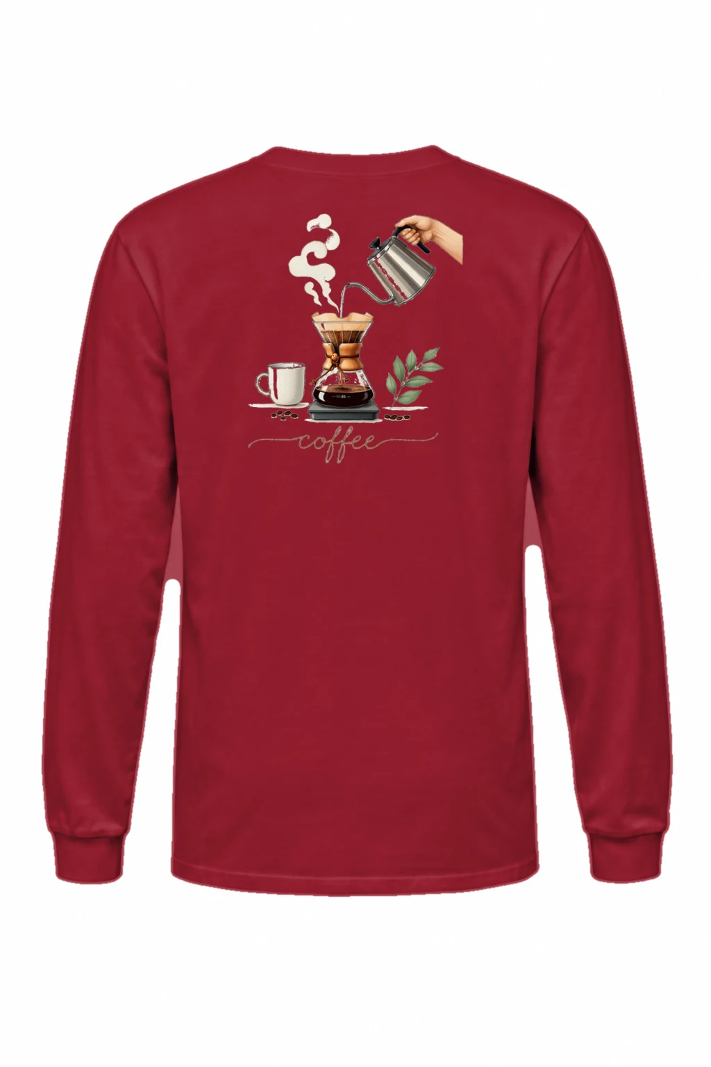 "Coffee Ritual" Unisex Longsleeve T-shirt | Gildan 2400