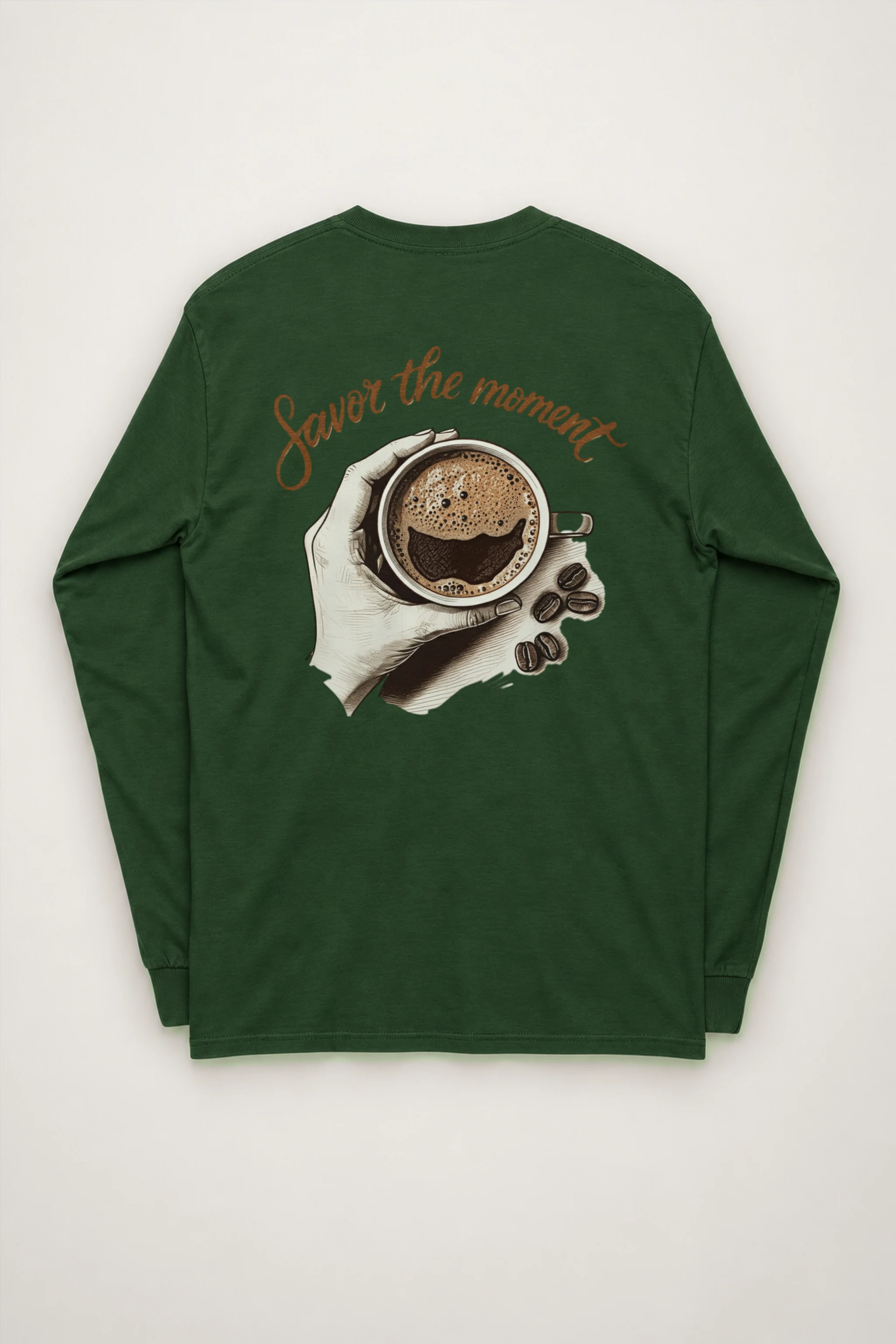 "Coffee Ritual" Unisex Longsleeve T-shirt