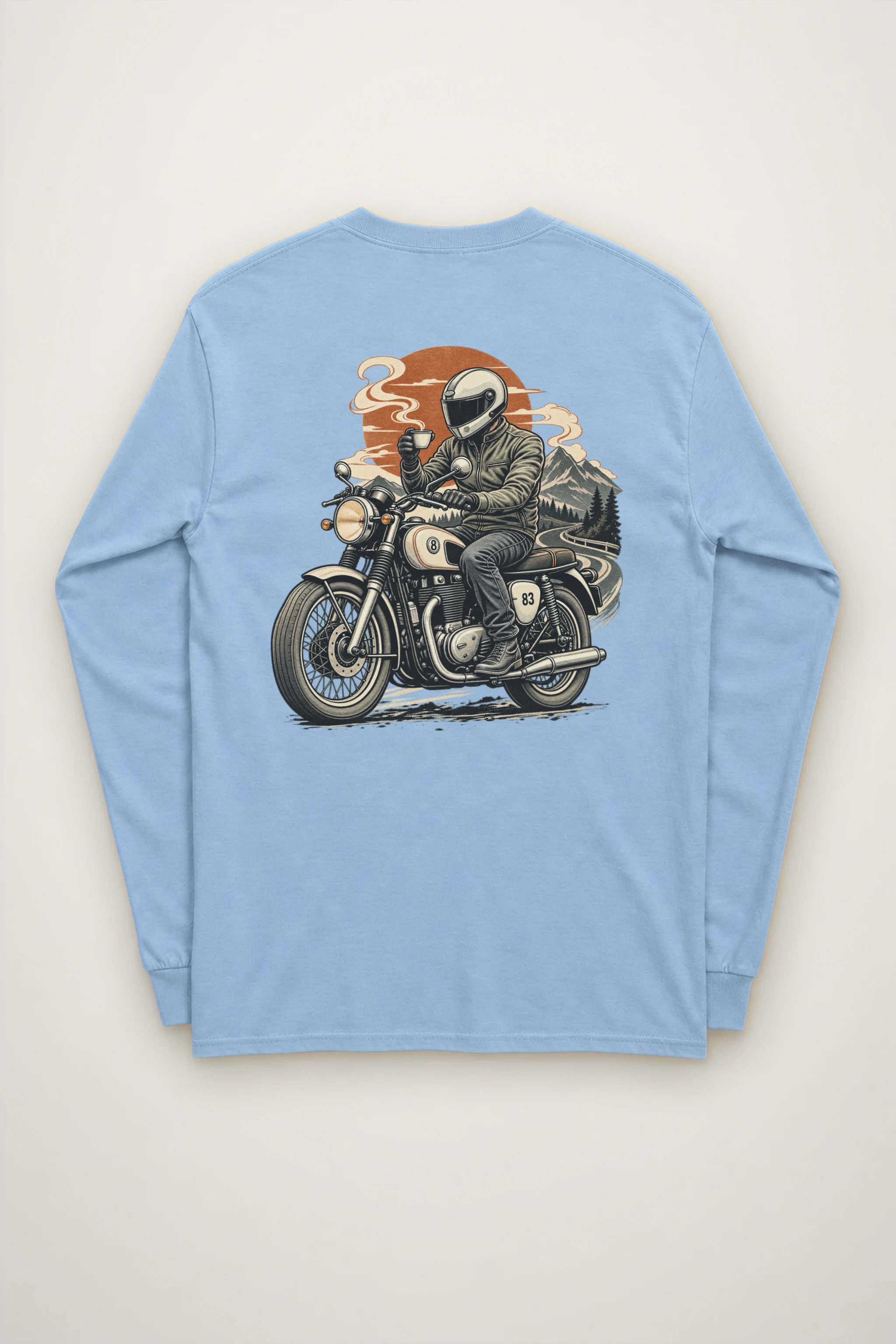 "Coffee Run 83" Unisex Longsleeve T-shirt