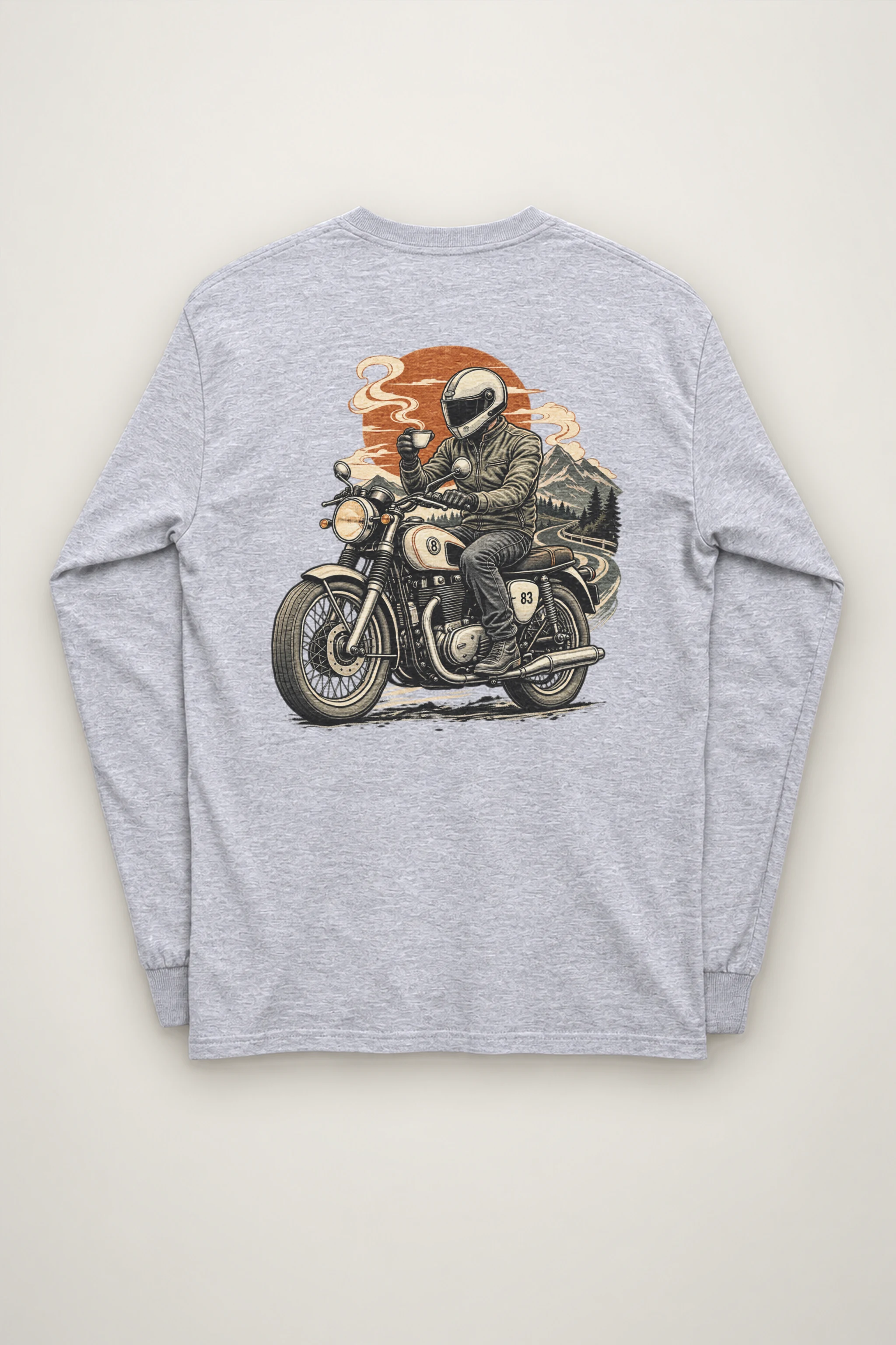 "Coffee Run 83" Unisex Longsleeve T-shirt