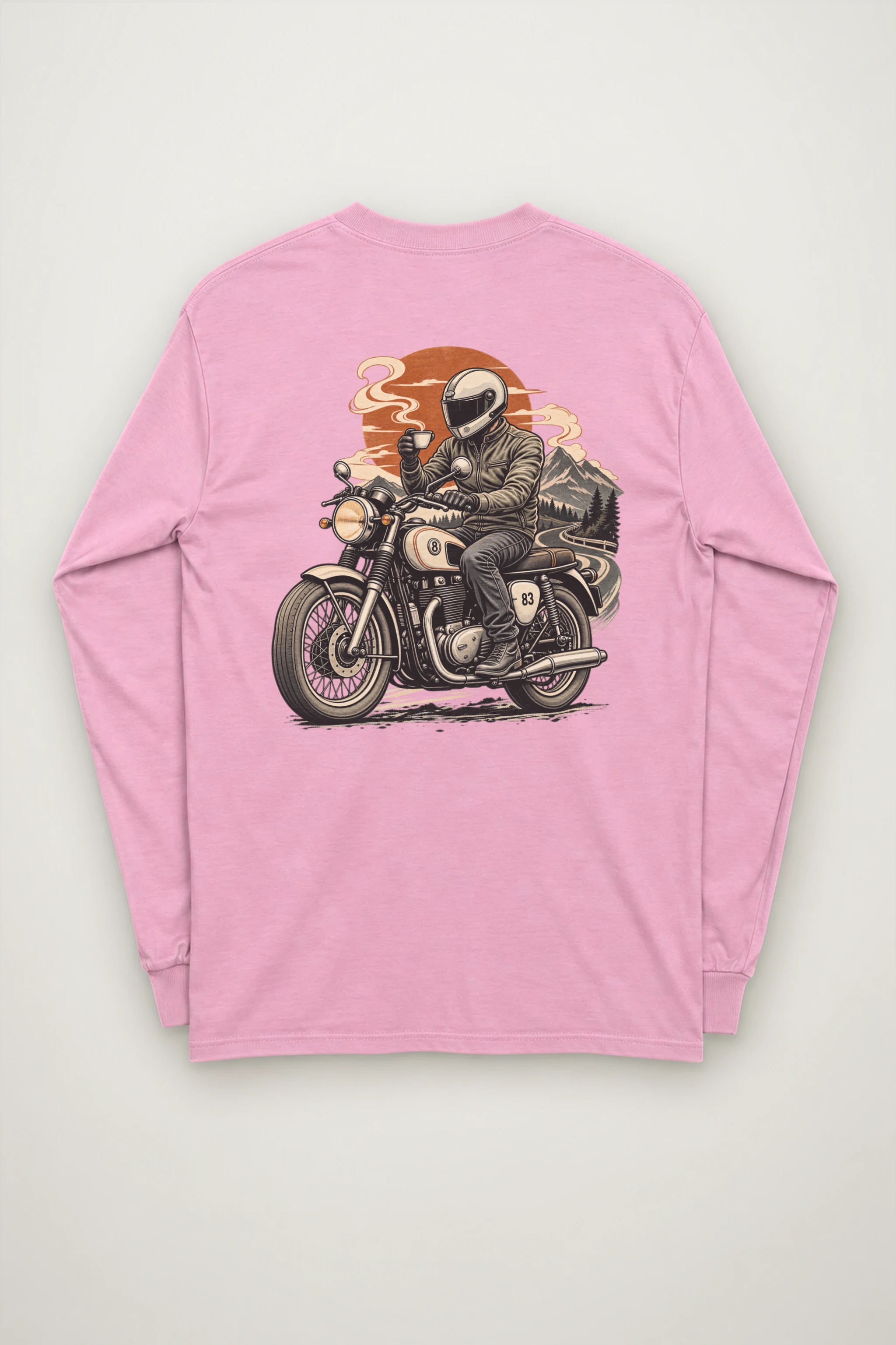 "Coffee Run 83" Unisex Longsleeve T-shirt