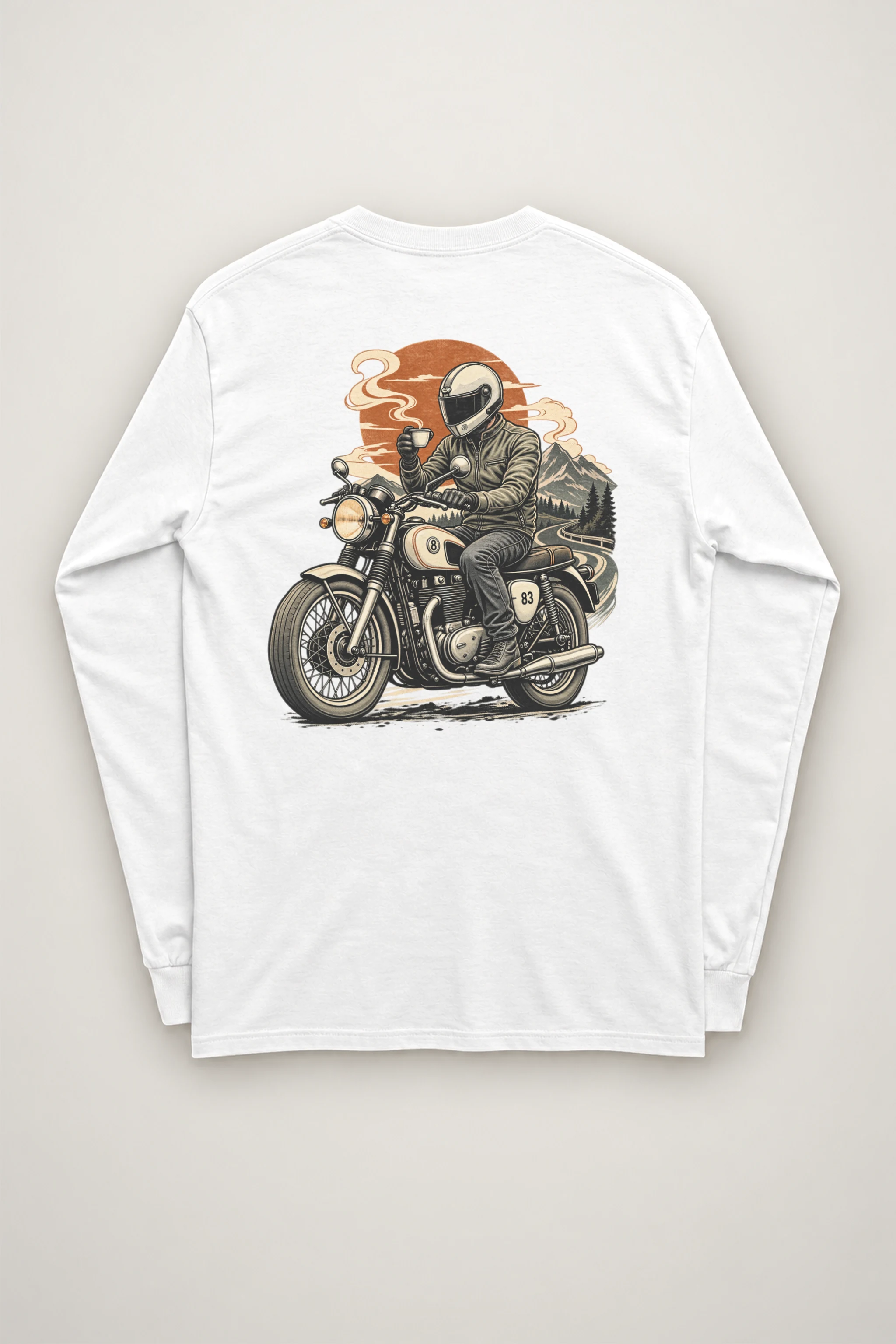 "Coffee Run 83" Unisex Longsleeve T-shirt