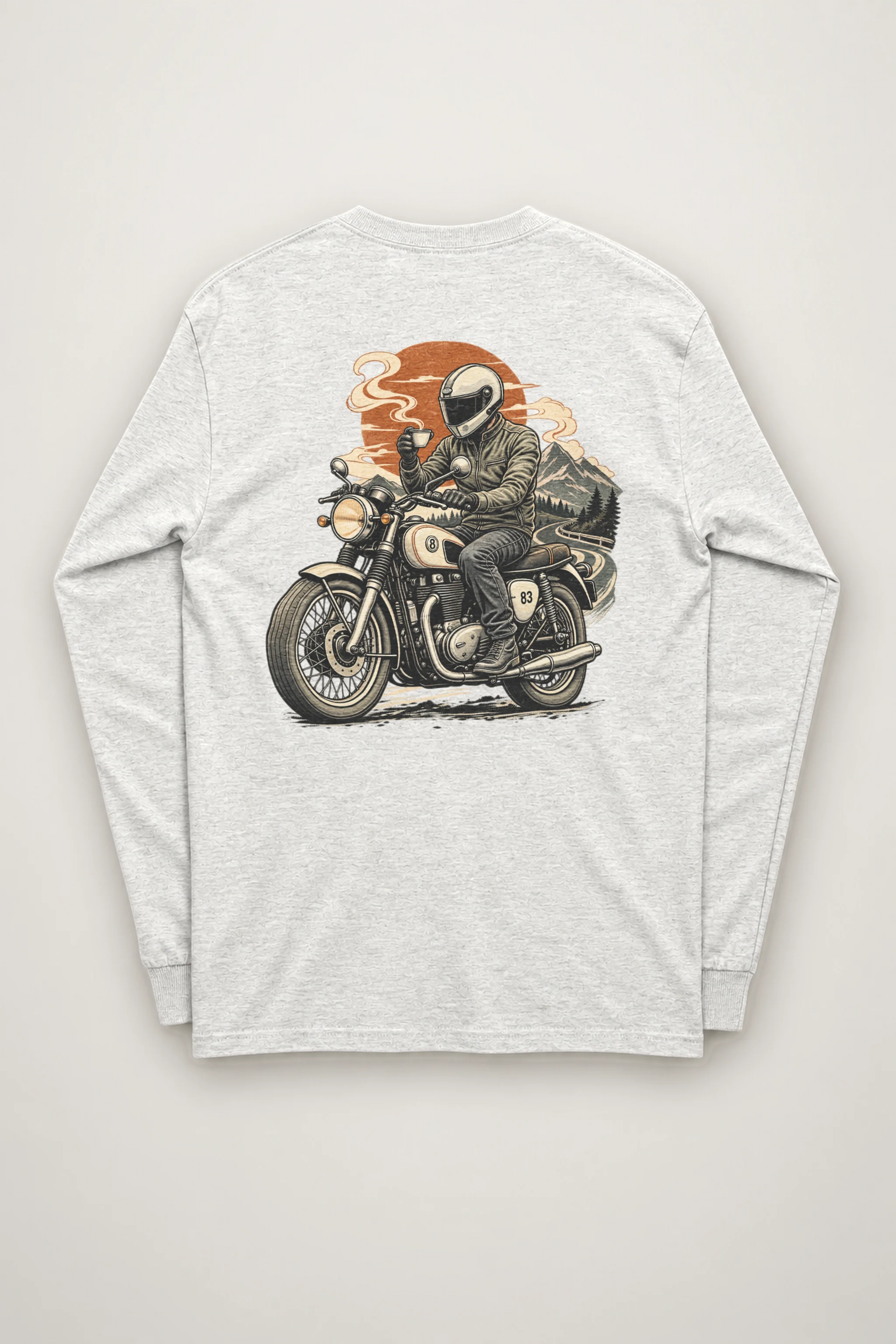 "Coffee Run 83" Unisex Longsleeve T-shirt