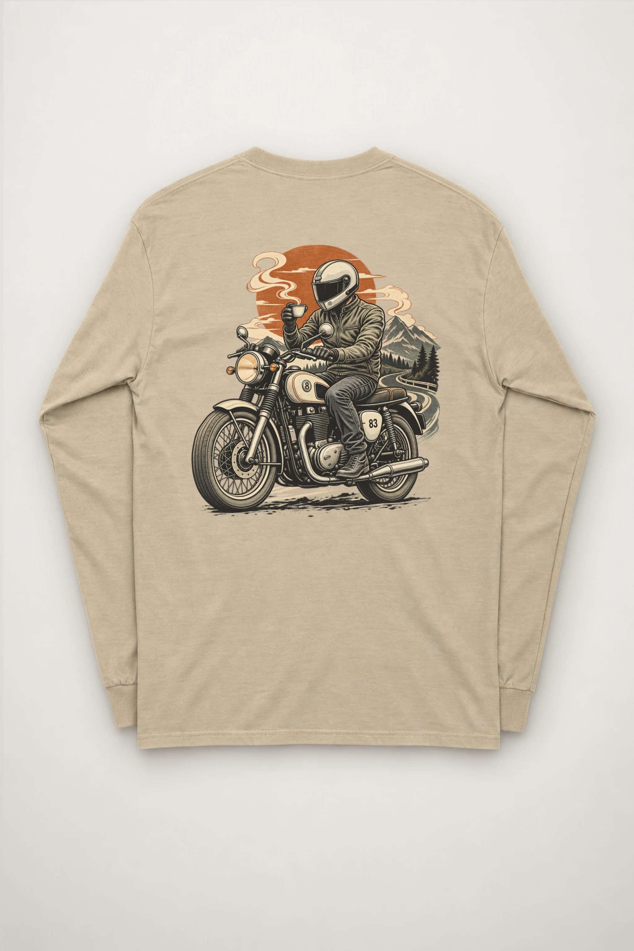 "Coffee Run 83" Unisex Longsleeve T-shirt