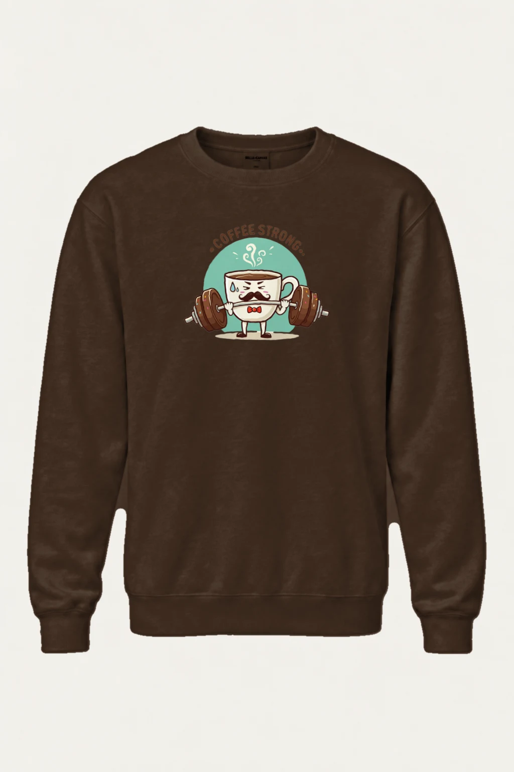 "Coffee Strong" Heavy Blend Unisex Crewneck Sweatshirt | Gildan 18000