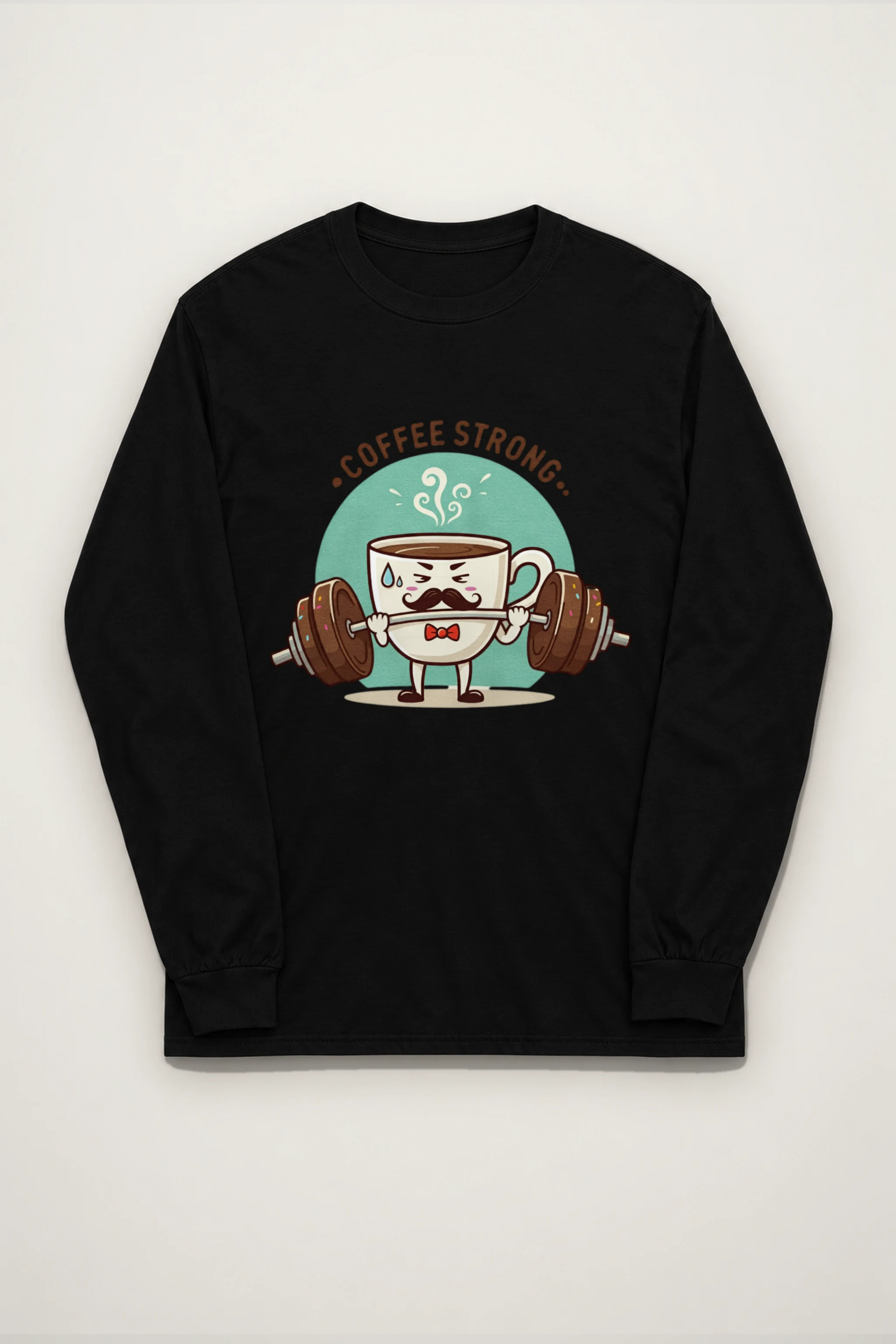 "Coffee Strong" Unisex Longsleeve T-shirt