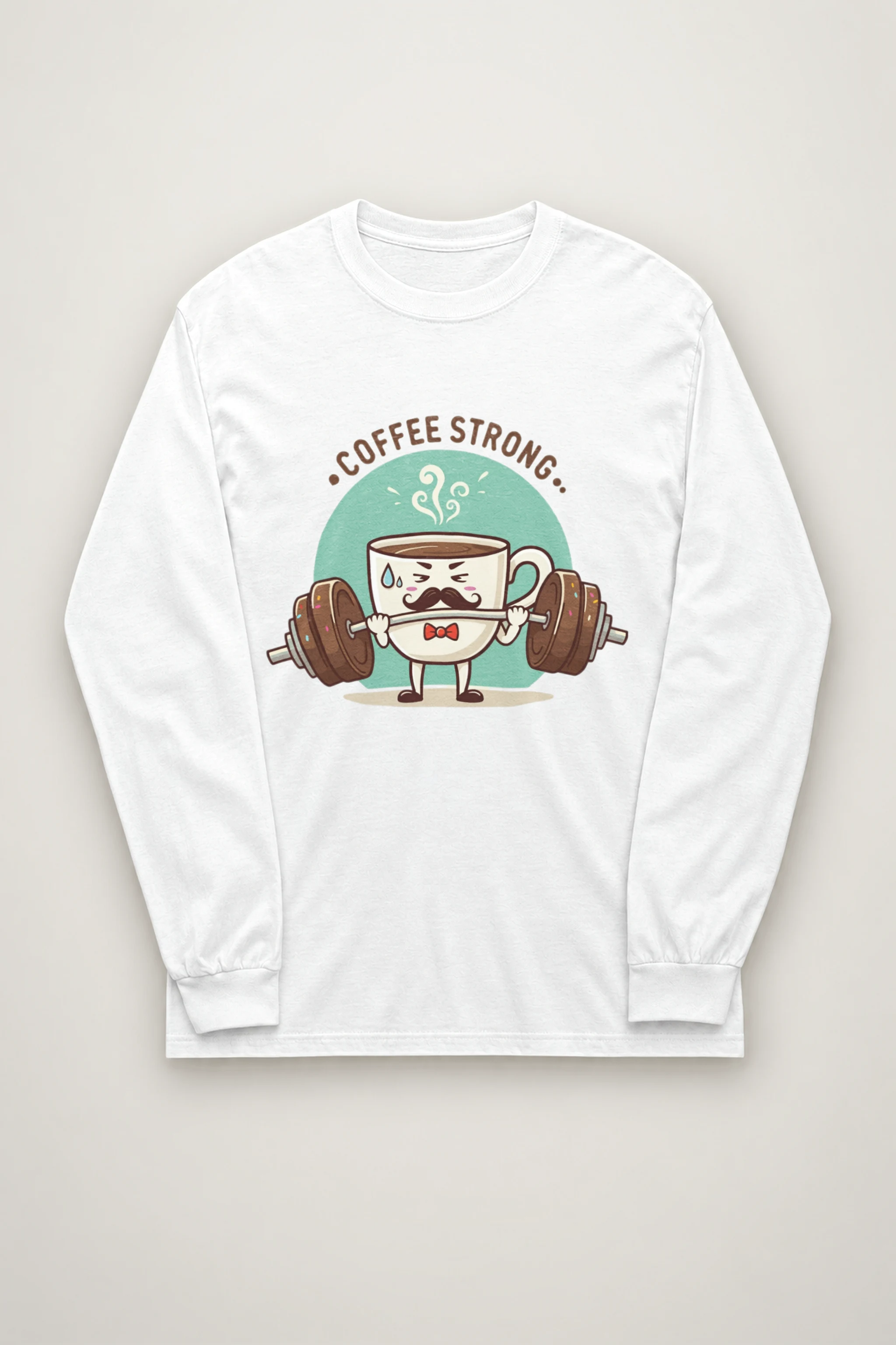 "Coffee Strong" Unisex Longsleeve T-shirt