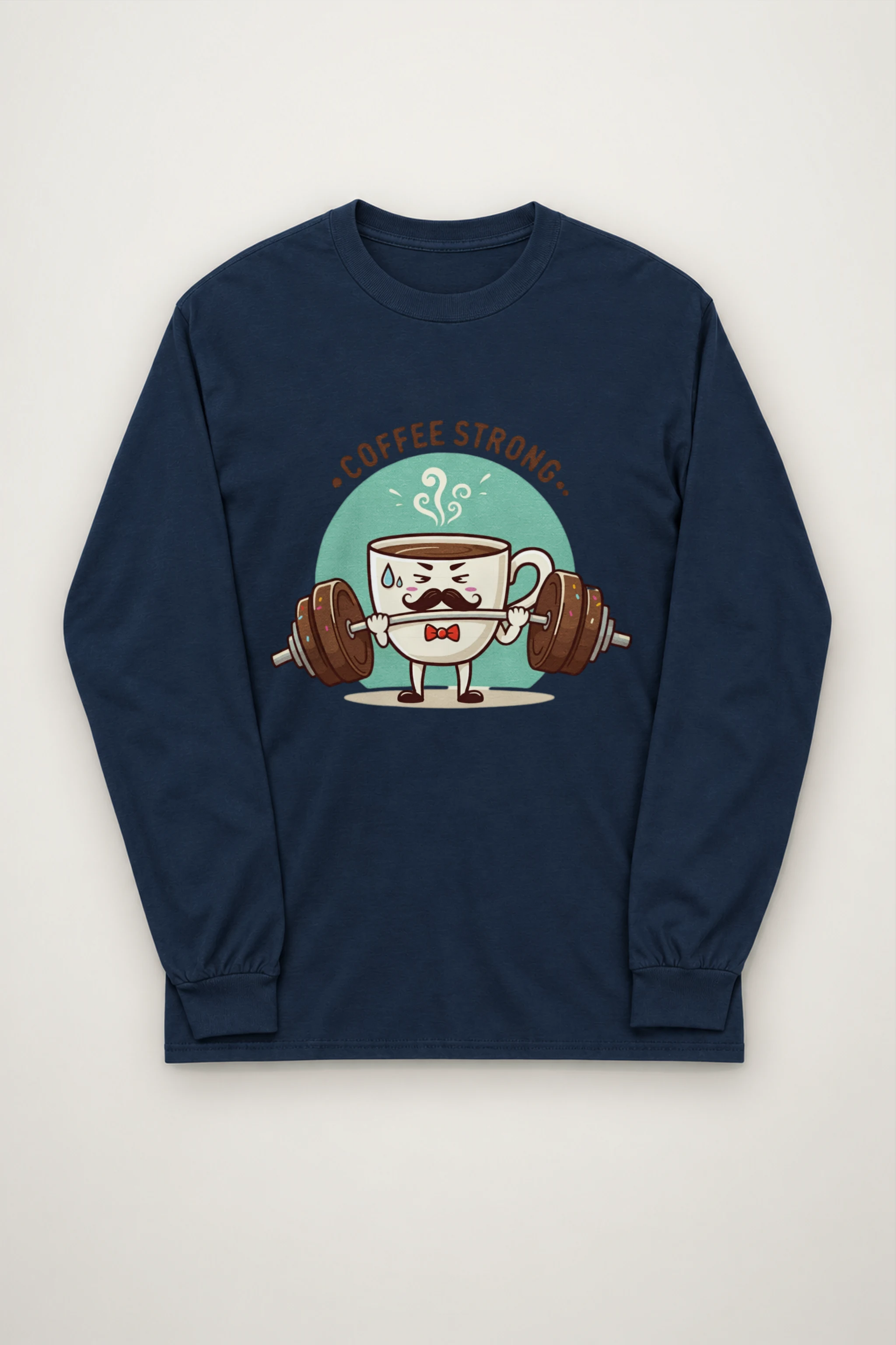 "Coffee Strong" Unisex Longsleeve T-shirt