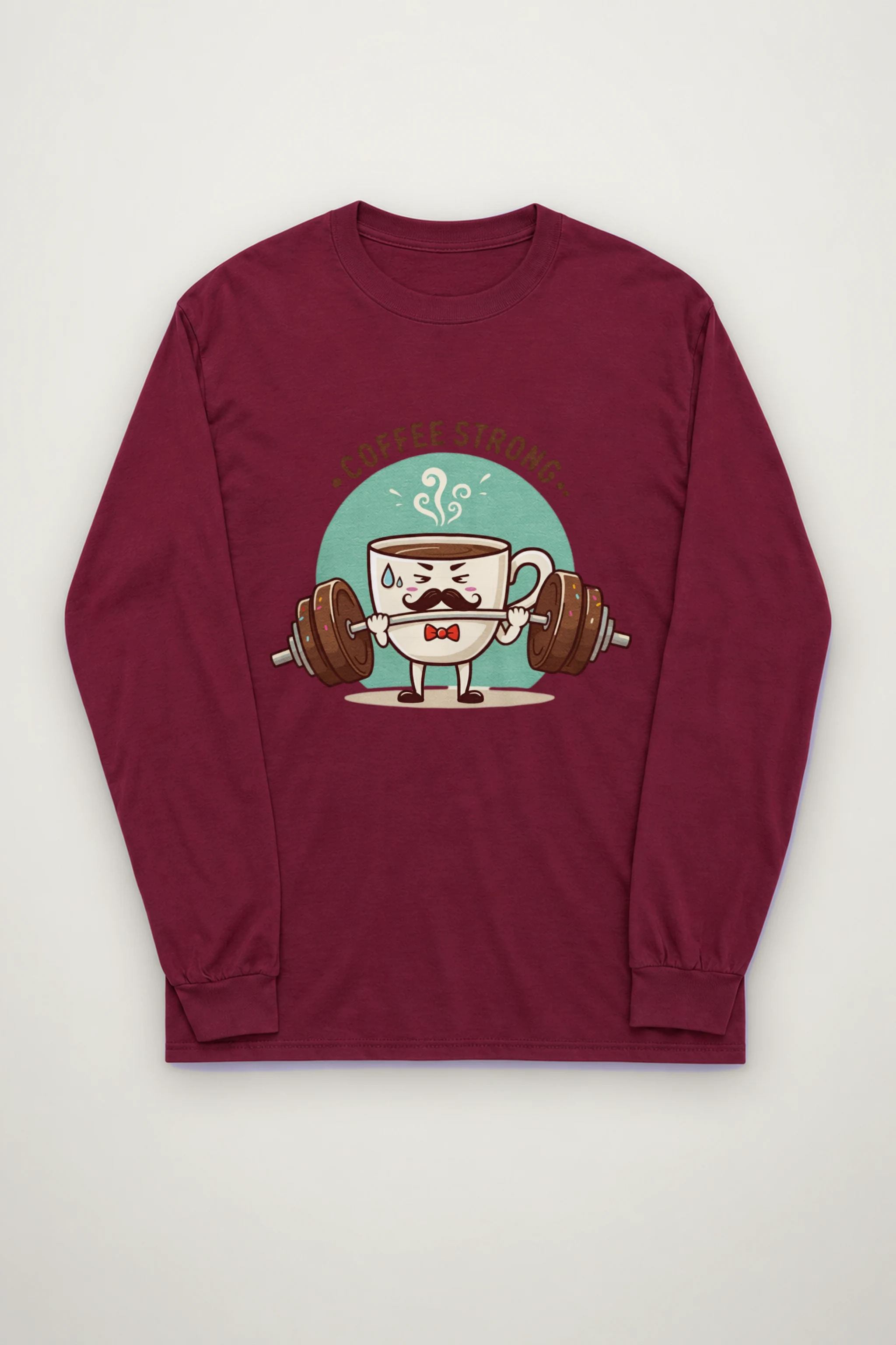 "Coffee Strong" Unisex Longsleeve T-shirt
