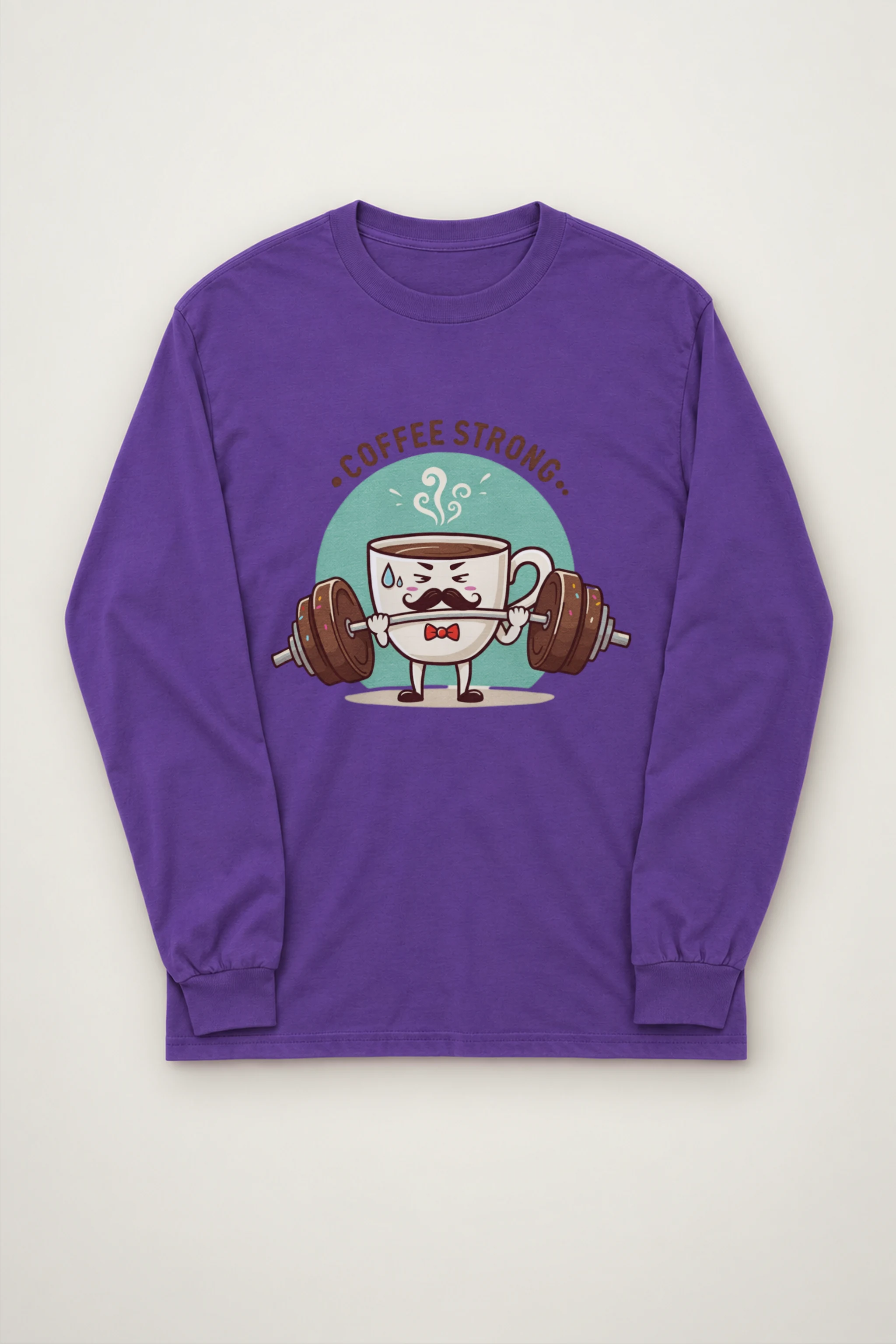 "Coffee Strong" Unisex Longsleeve T-shirt