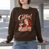 "Coffee When Dead" Heavy Blend Unisex Crewneck Sweatshirt