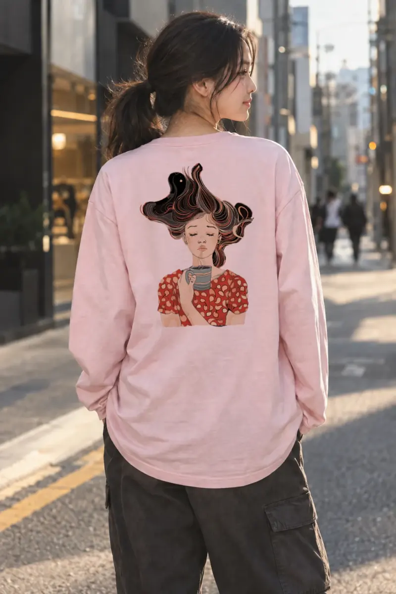 "Coffeeholic Mania" Unisex Longsleeve T-shirt | Gildan 2400