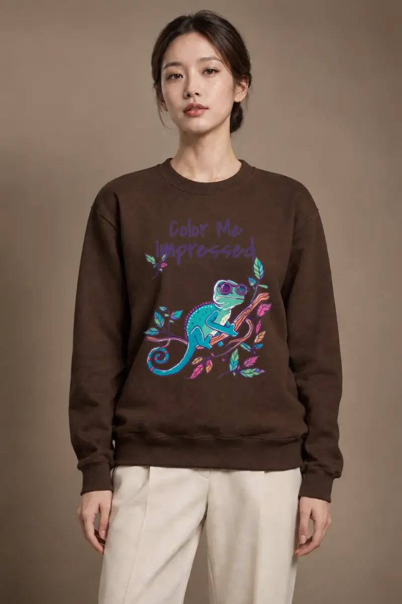"Color Me Impressed" Heavy Blend Unisex Crewneck Sweatshirt