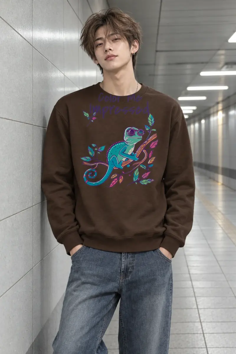 "Color Me Impressed" Heavy Blend Unisex Crewneck Sweatshirt