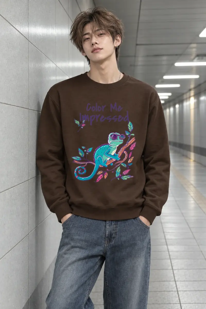 "Color Me Impressed" Heavy Blend Unisex Crewneck Sweatshirt