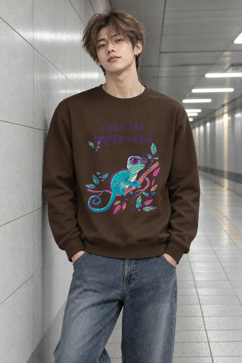 "Color Me Impressed" Heavy Blend Unisex Crewneck Sweatshirt