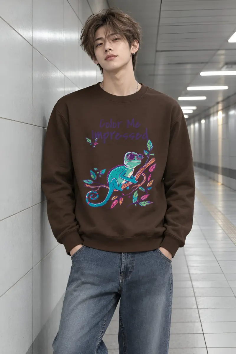"Color Me Impressed" Heavy Blend Unisex Crewneck Sweatshirt