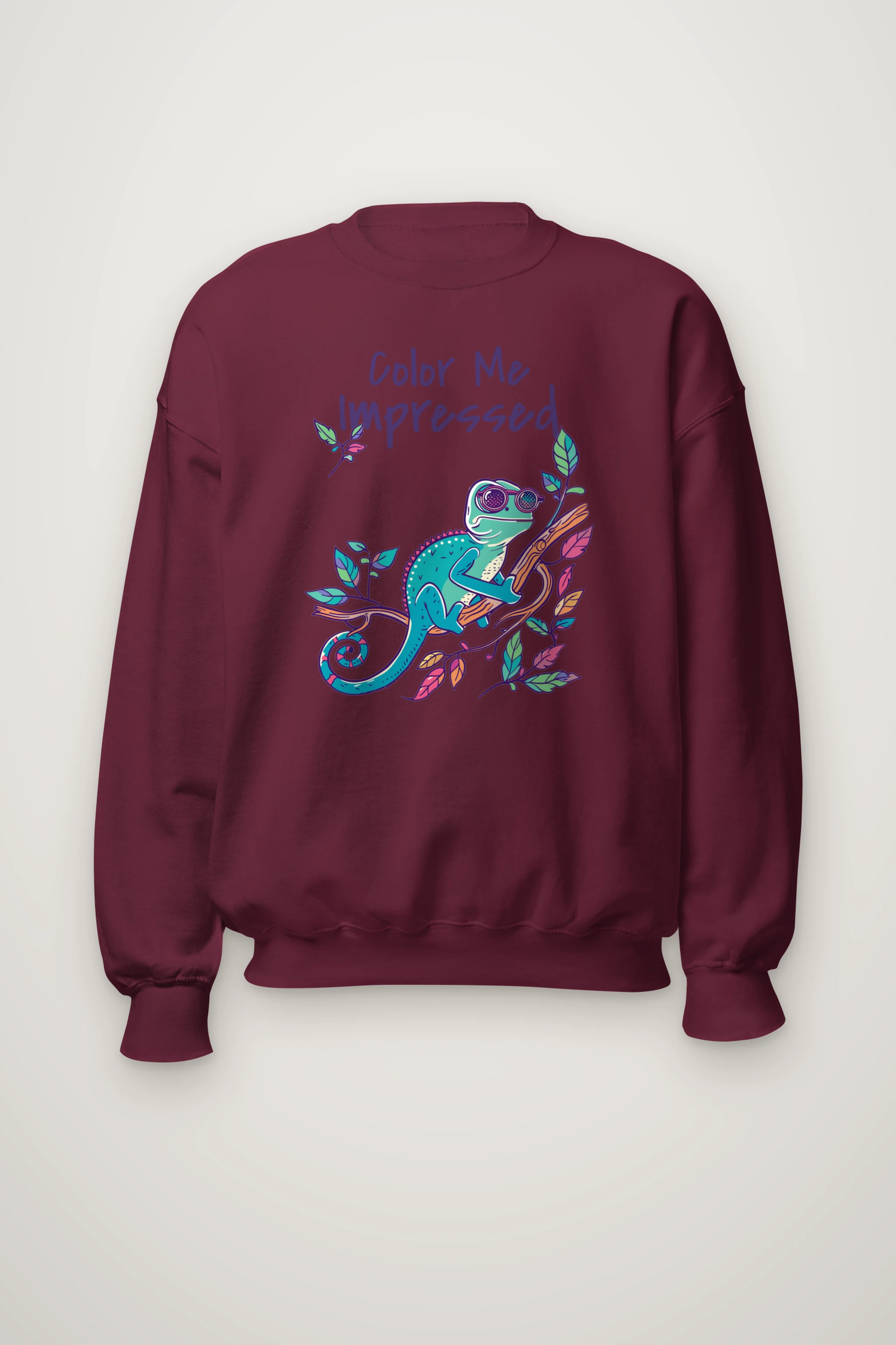 "Color Me Impressed" Heavy Blend Unisex Crewneck Sweatshirt
