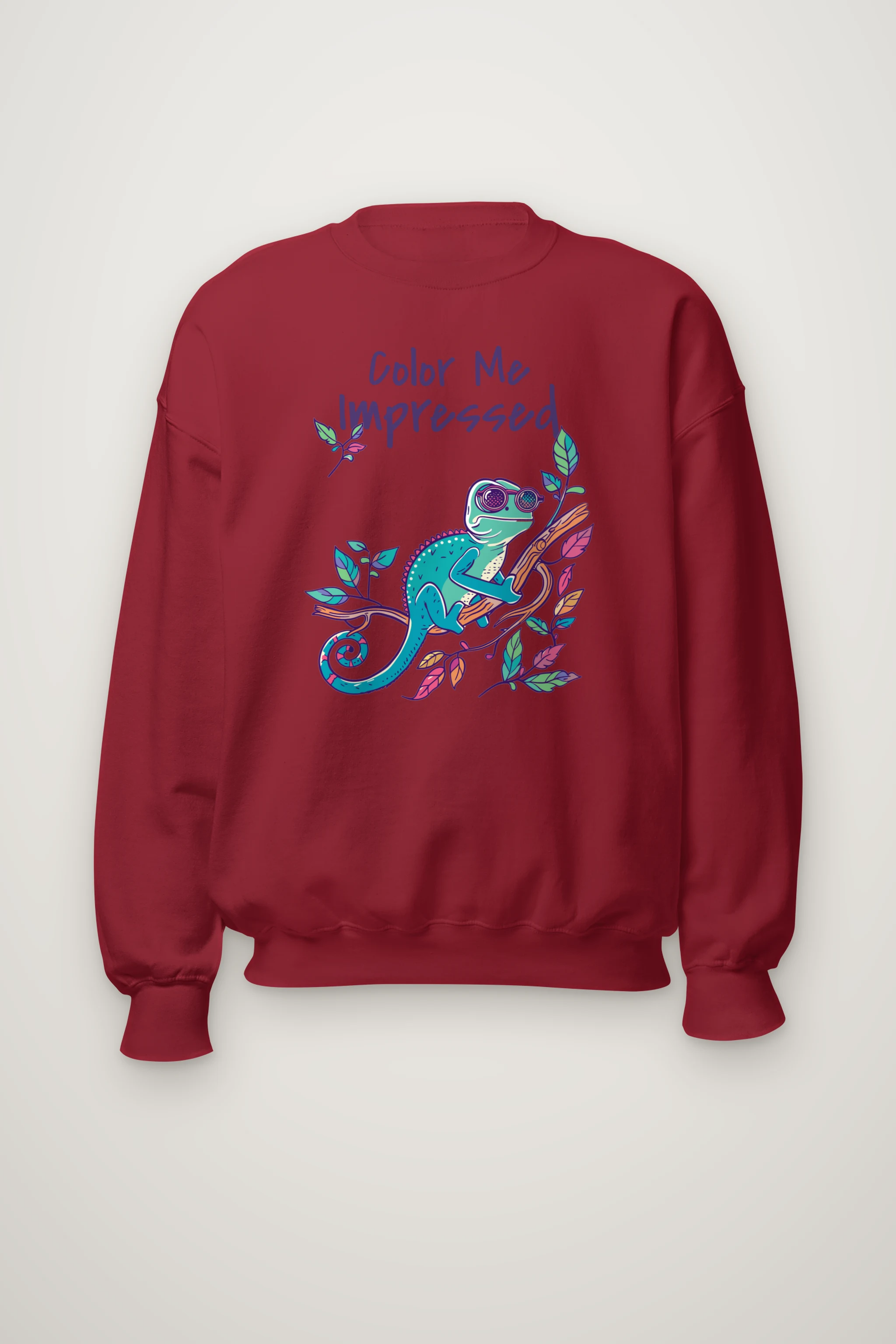 "Color Me Impressed" Heavy Blend Unisex Crewneck Sweatshirt