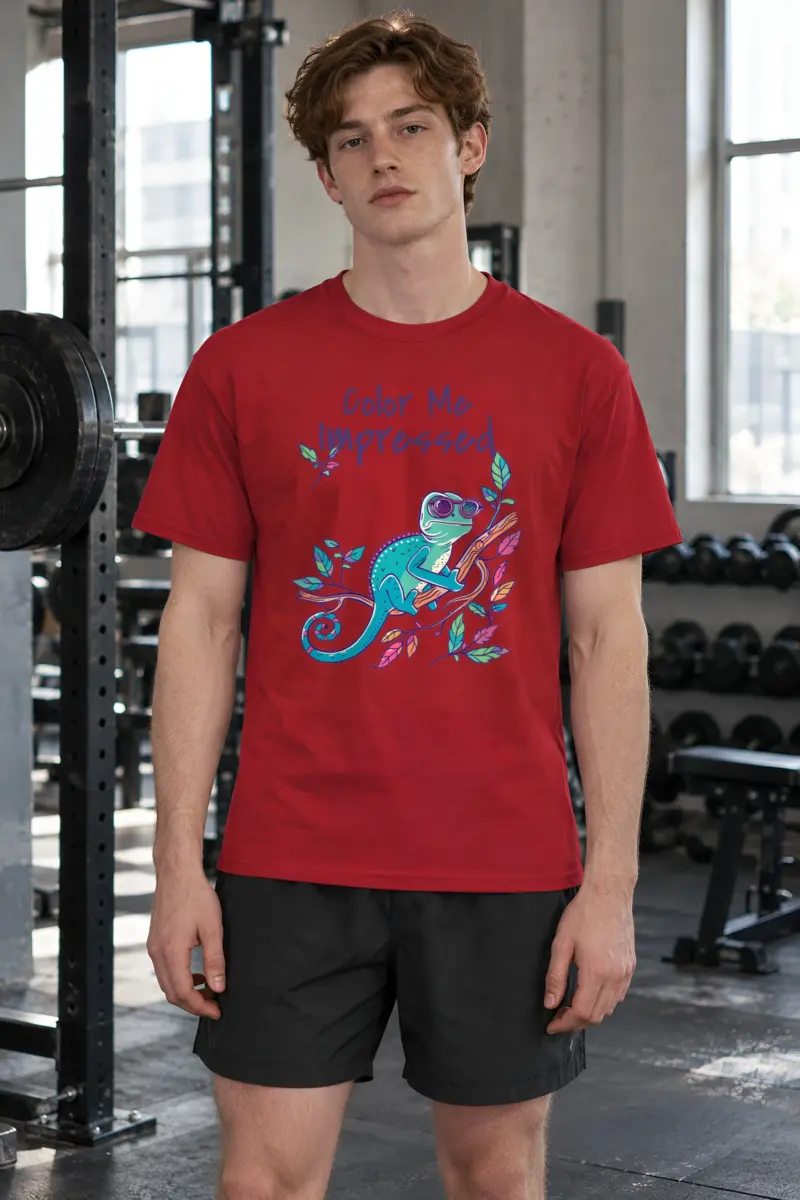 "Color Me Impressed" Heavyweight Unisex Crewneck T-shirt
