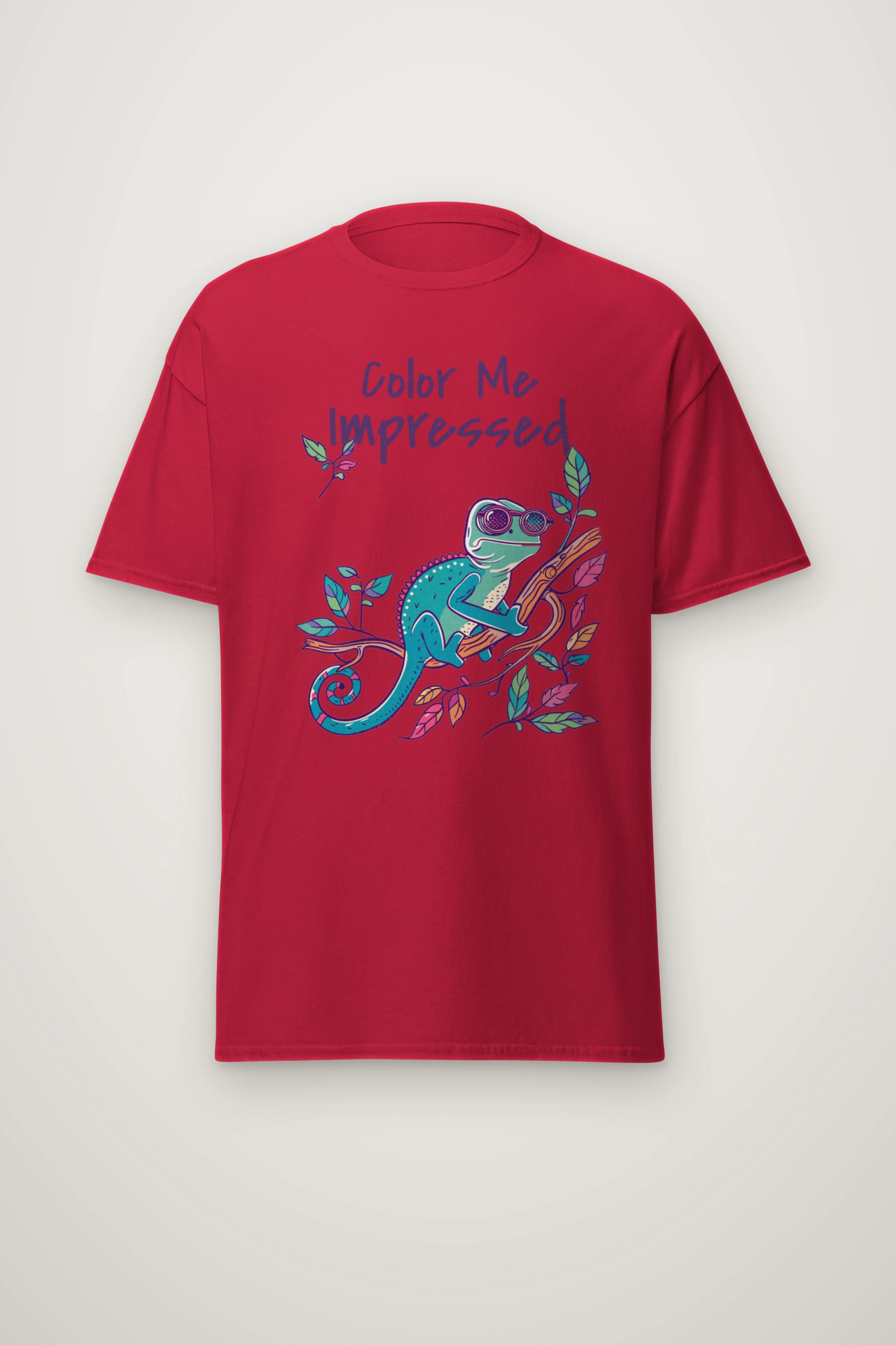 "Color Me Impressed" Heavyweight Unisex Crewneck T-shirt