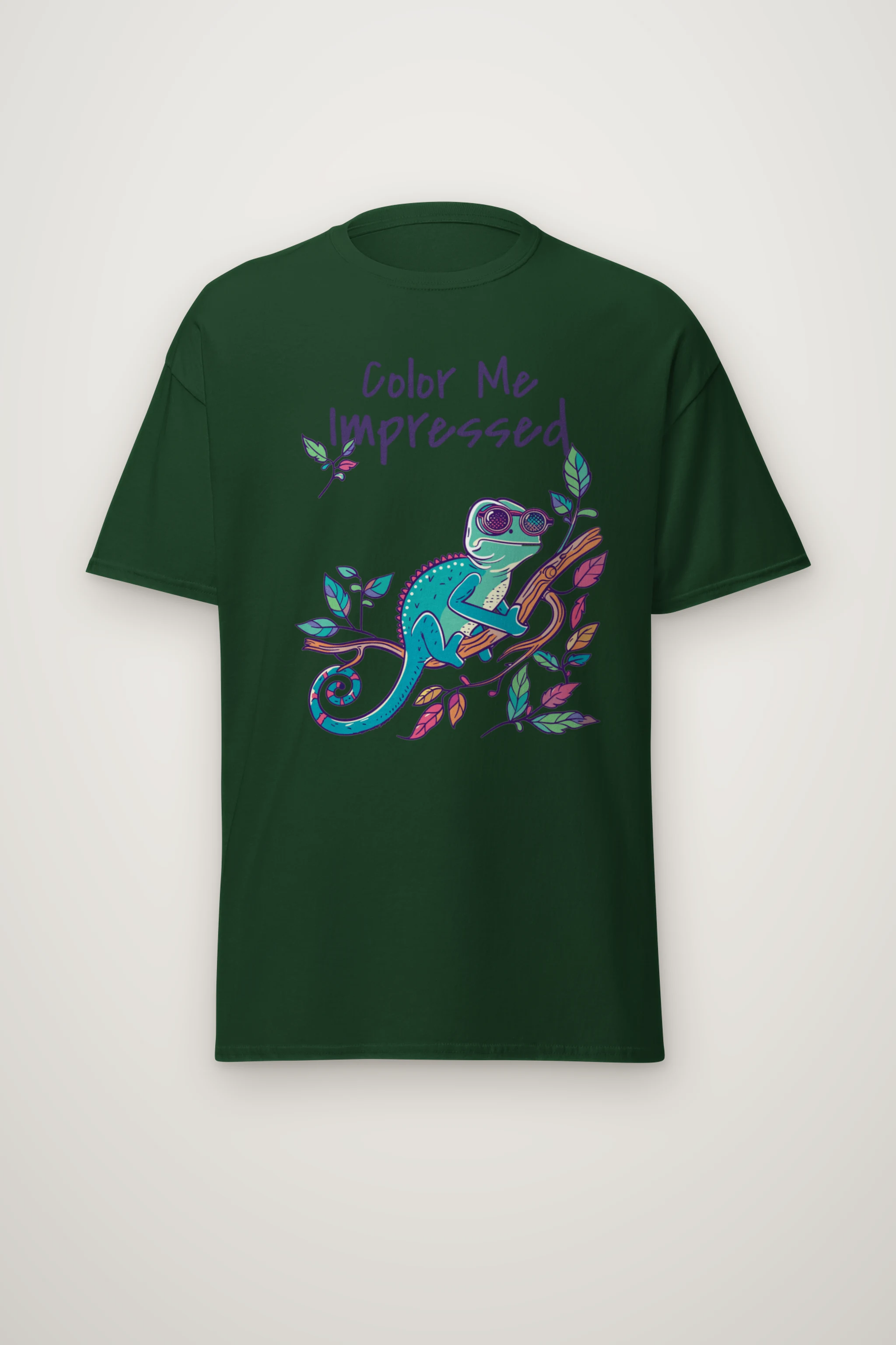 "Color Me Impressed" Heavyweight Unisex Crewneck T-shirt