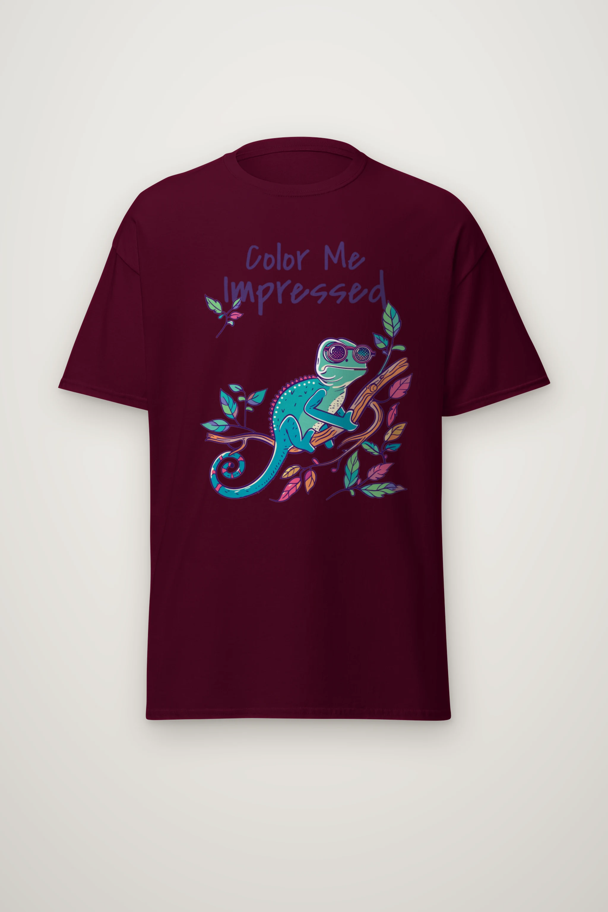 "Color Me Impressed" Heavyweight Unisex Crewneck T-shirt