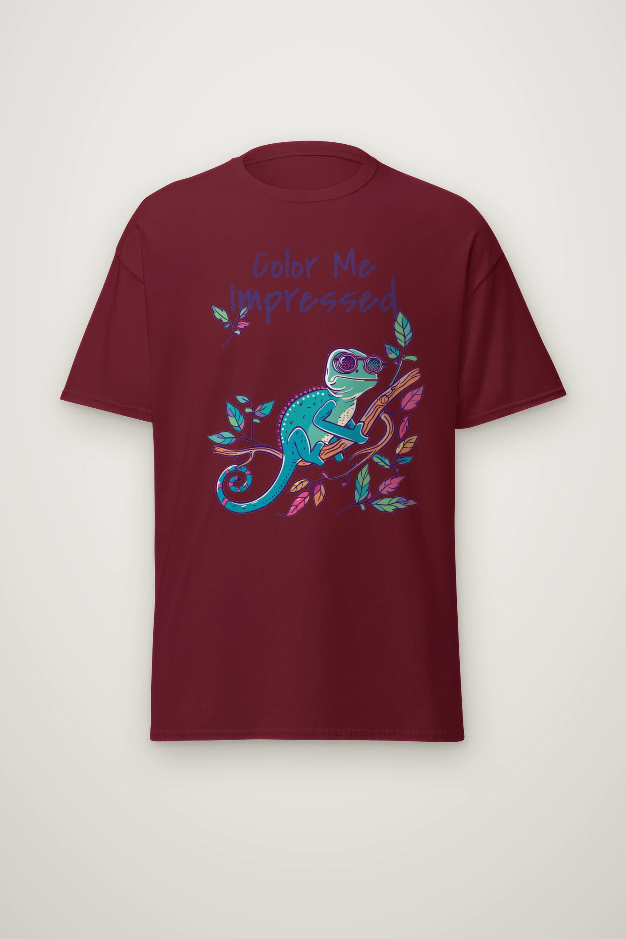 "Color Me Impressed" Heavyweight Unisex Crewneck T-shirt