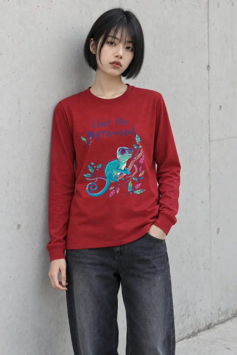 "Color Me Impressed" Unisex Longsleeve T-shirt