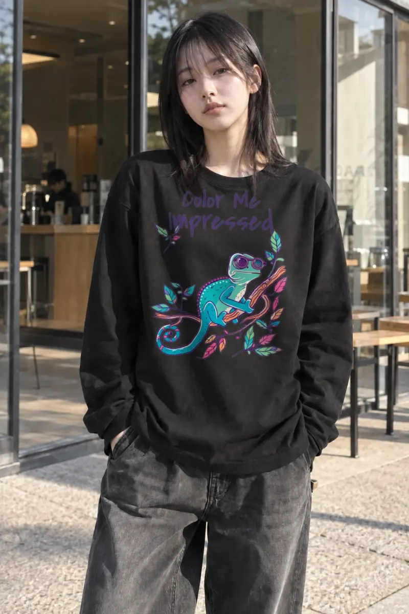 "Color Me Impressed" Unisex Longsleeve T-shirt | Gildan 2400