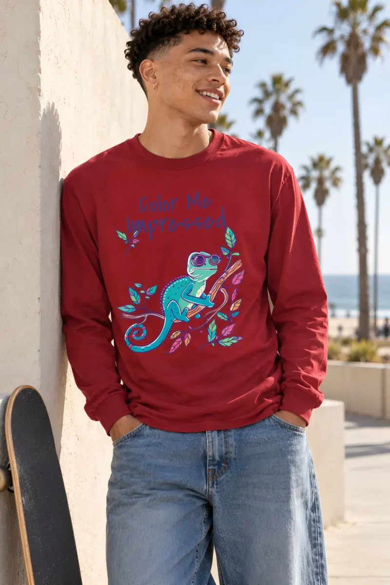 "Color Me Impressed" Unisex Longsleeve T-shirt