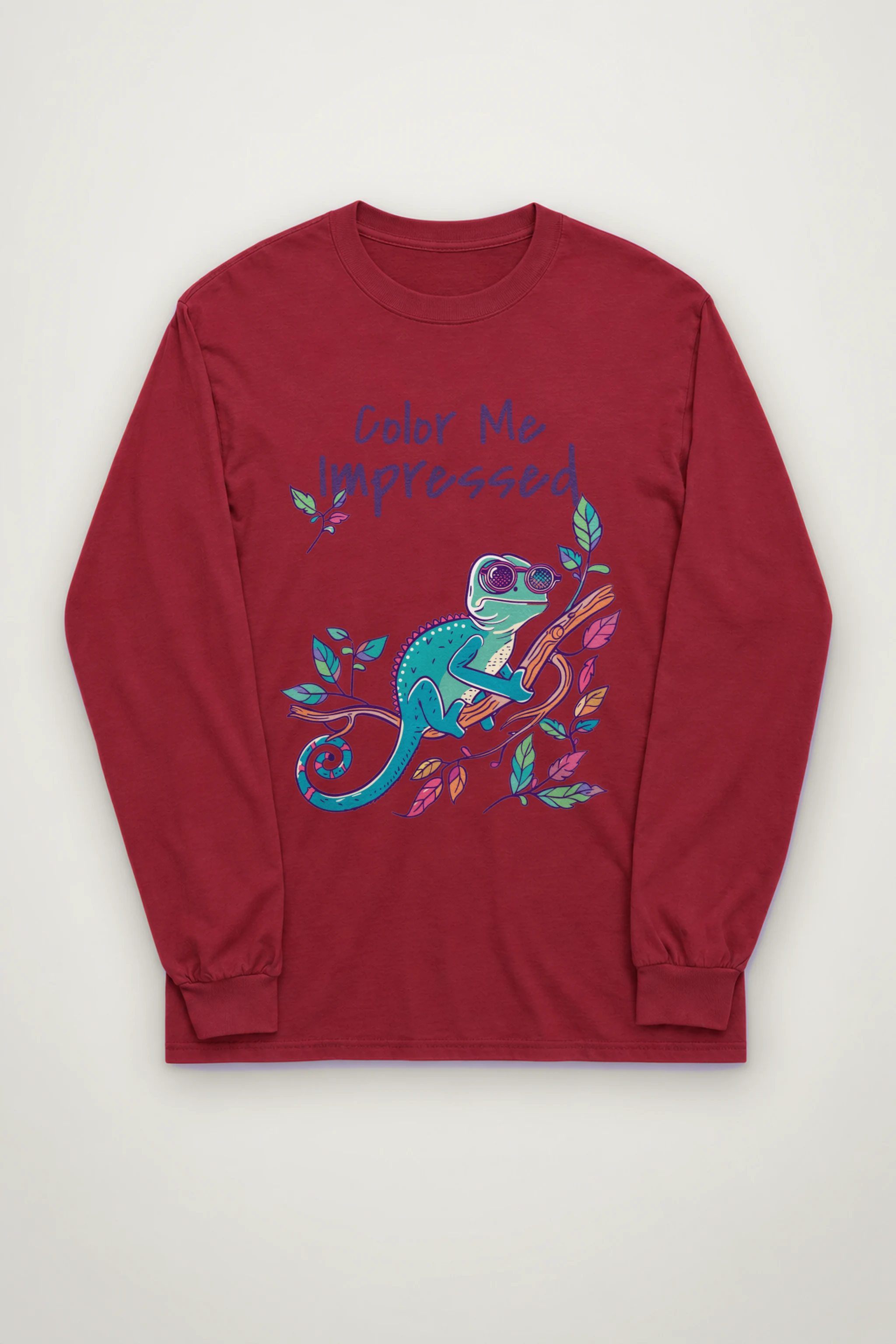 "Color Me Impressed" Unisex Longsleeve T-shirt