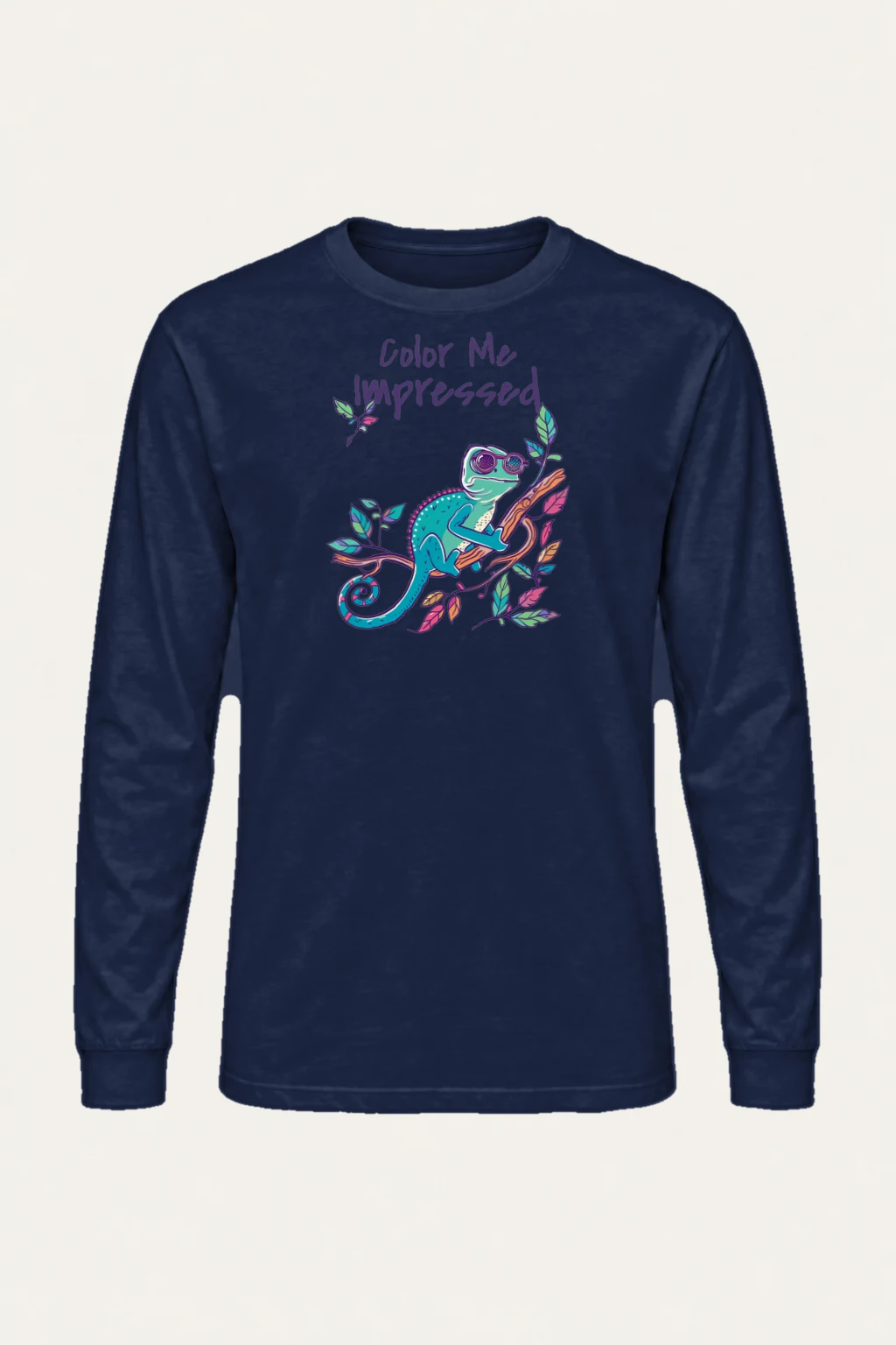 "Color Me Impressed" Unisex Longsleeve T-shirt | Gildan 2400