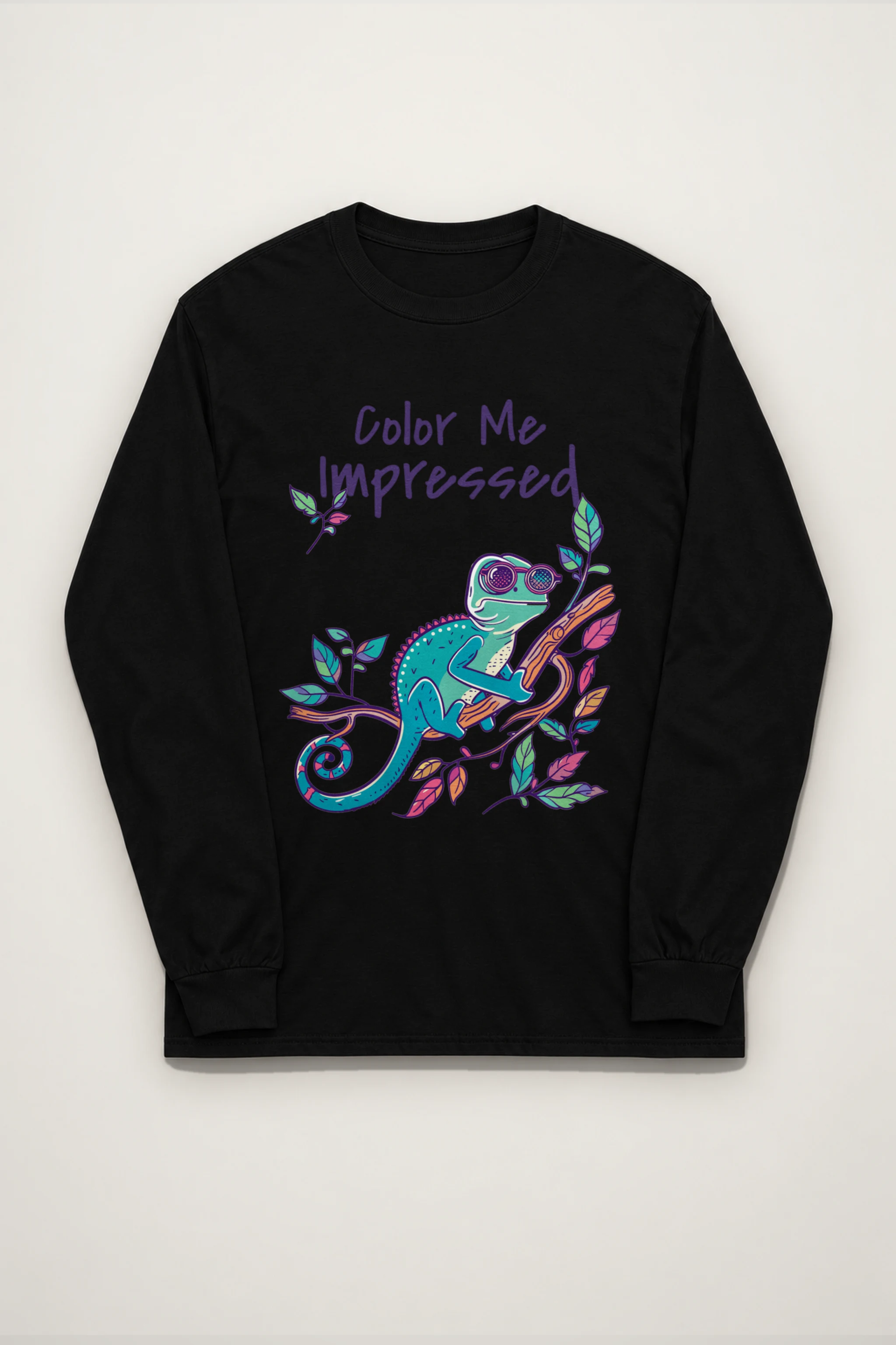 "Color Me Impressed" Unisex Longsleeve T-shirt