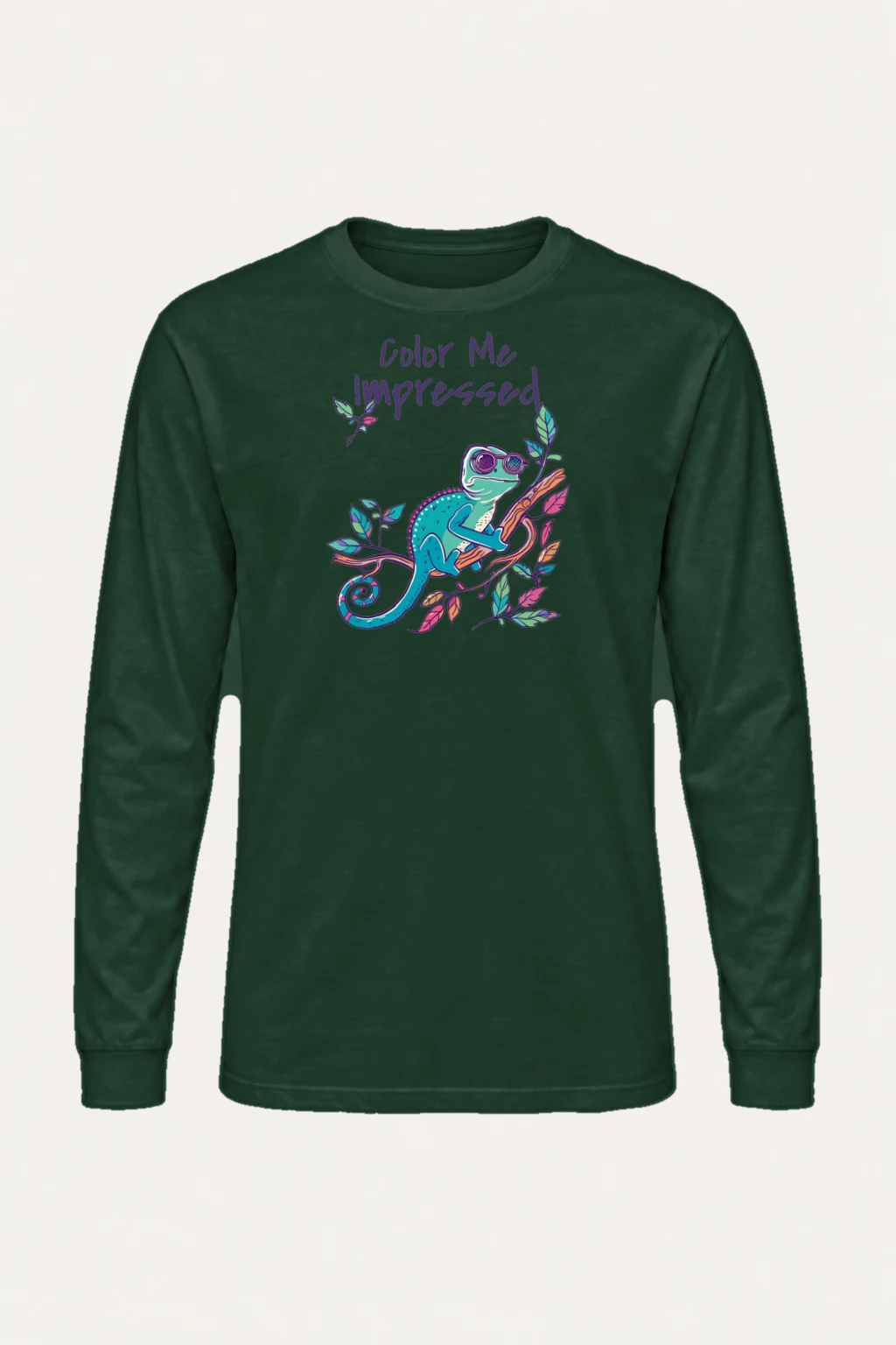 "Color Me Impressed" Unisex Longsleeve T-shirt | Gildan 2400