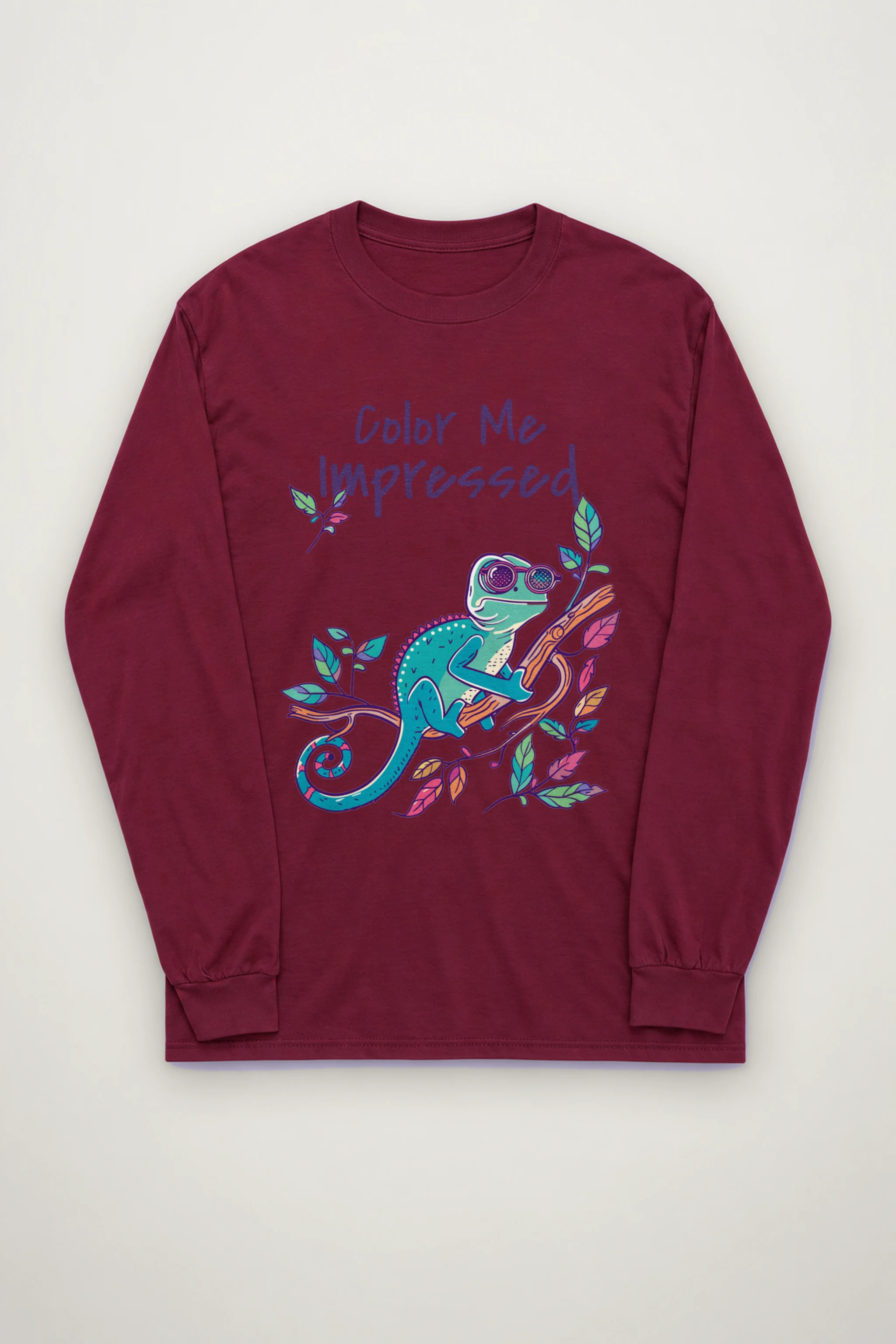 "Color Me Impressed" Unisex Longsleeve T-shirt