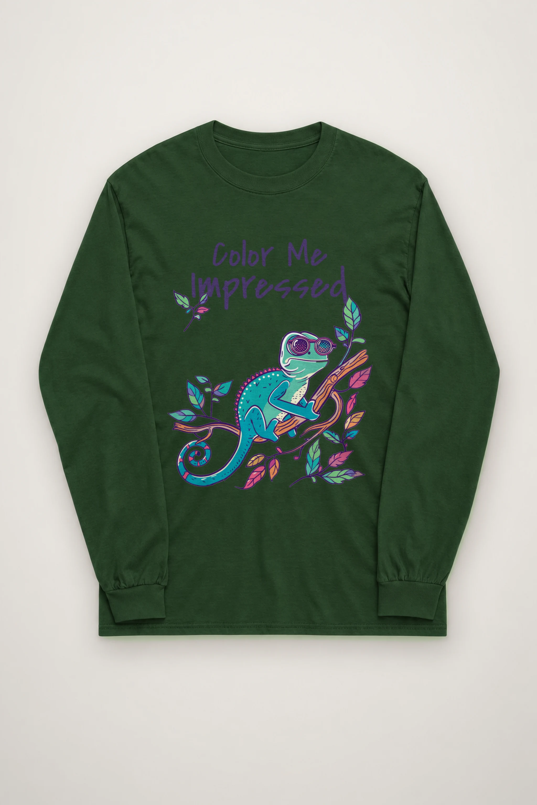 "Color Me Impressed" Unisex Longsleeve T-shirt