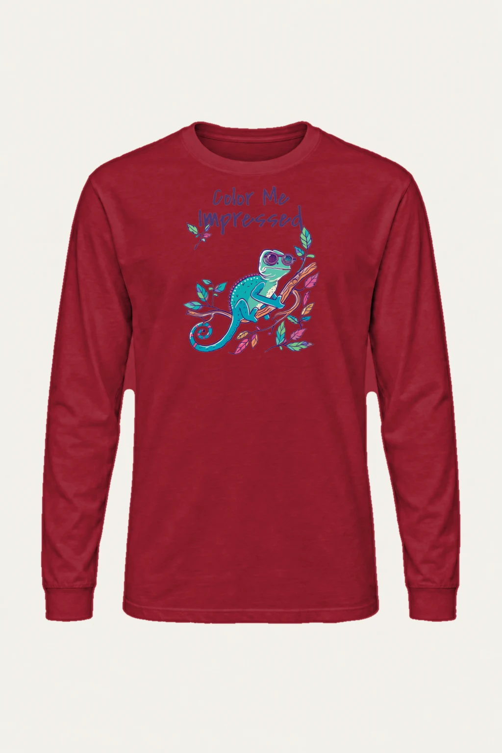 "Color Me Impressed" Unisex Longsleeve T-shirt | Gildan 2400