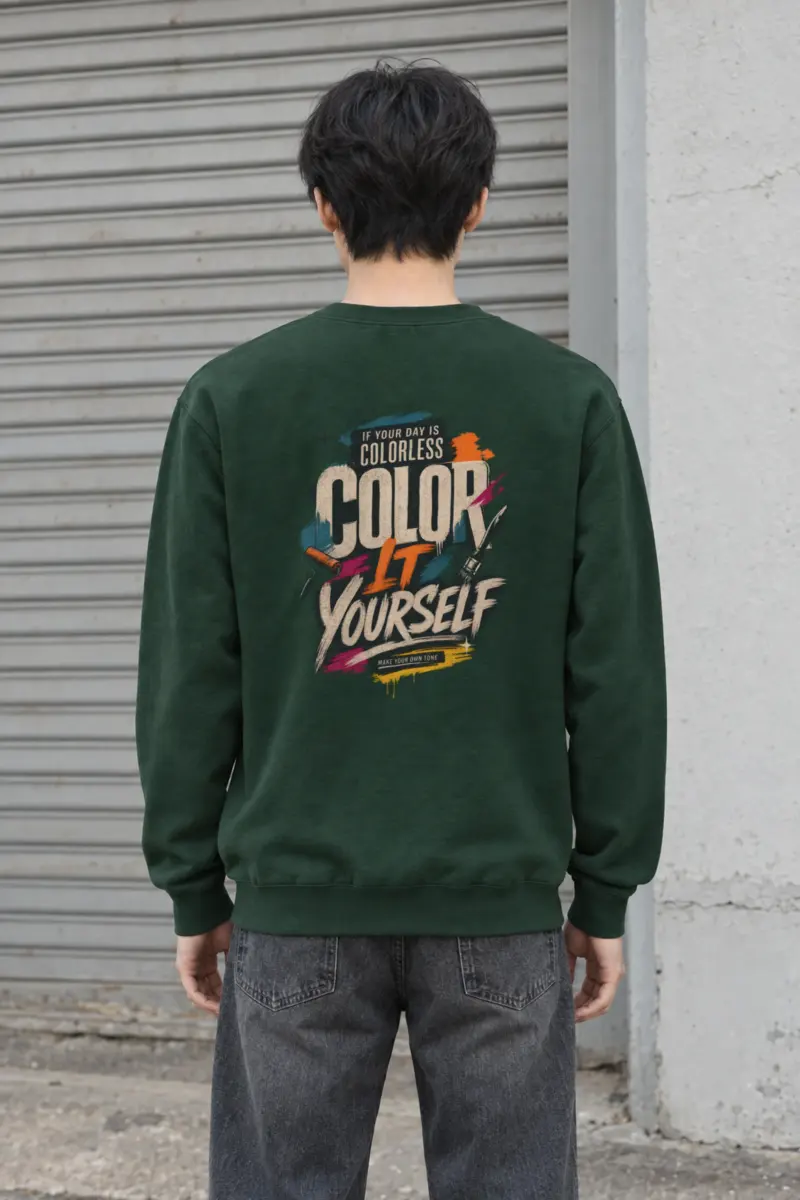 "Color Yourself" Heavy Blend Unisex Crewneck Sweatshirt