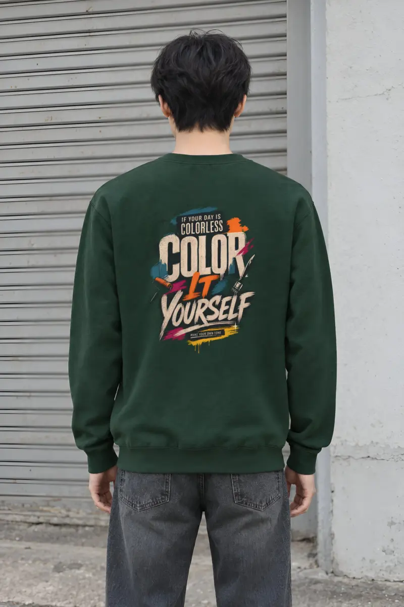 "Color Yourself" Heavy Blend Unisex Crewneck Sweatshirt