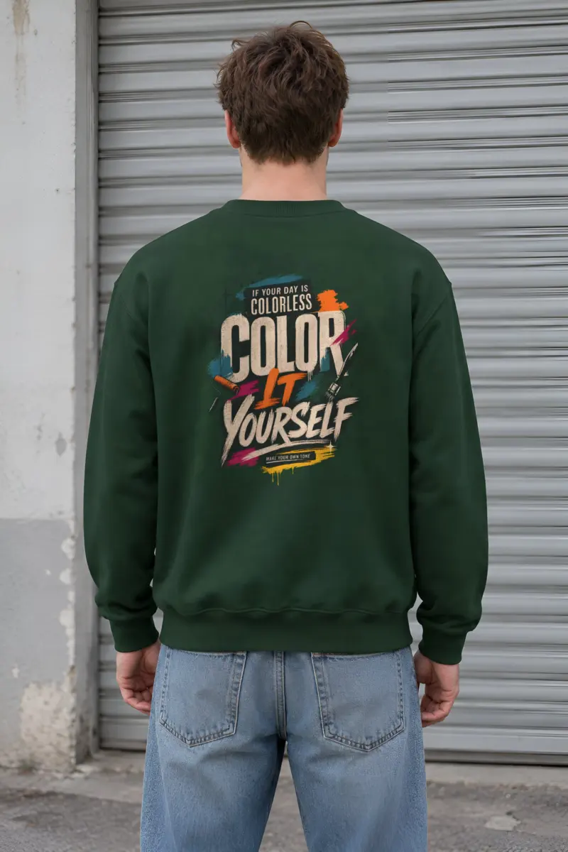 "Color Yourself" Heavy Blend Unisex Crewneck Sweatshirt