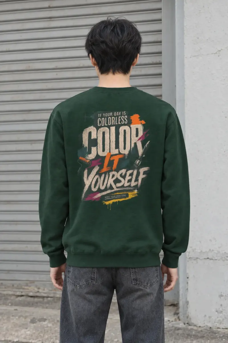 "Color Yourself" Heavy Blend Unisex Crewneck Sweatshirt