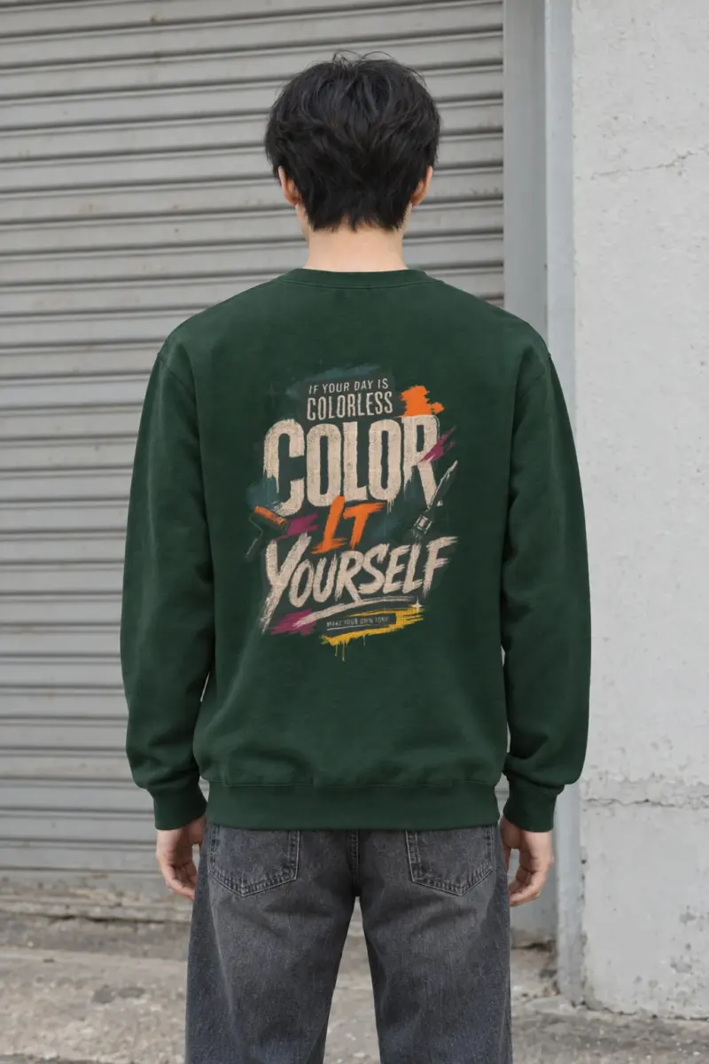 "Color Yourself" Heavy Blend Unisex Crewneck Sweatshirt