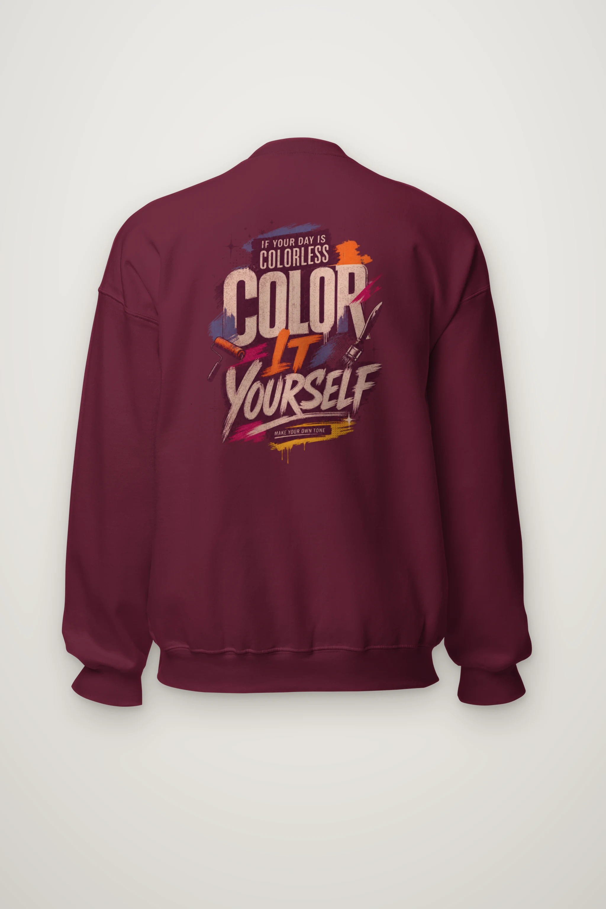 "Color Yourself" Heavy Blend Unisex Crewneck Sweatshirt