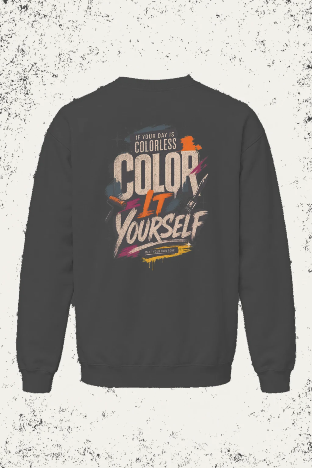 "Color Yourself" Heavy Blend Unisex Crewneck Sweatshirt | Gildan 18000