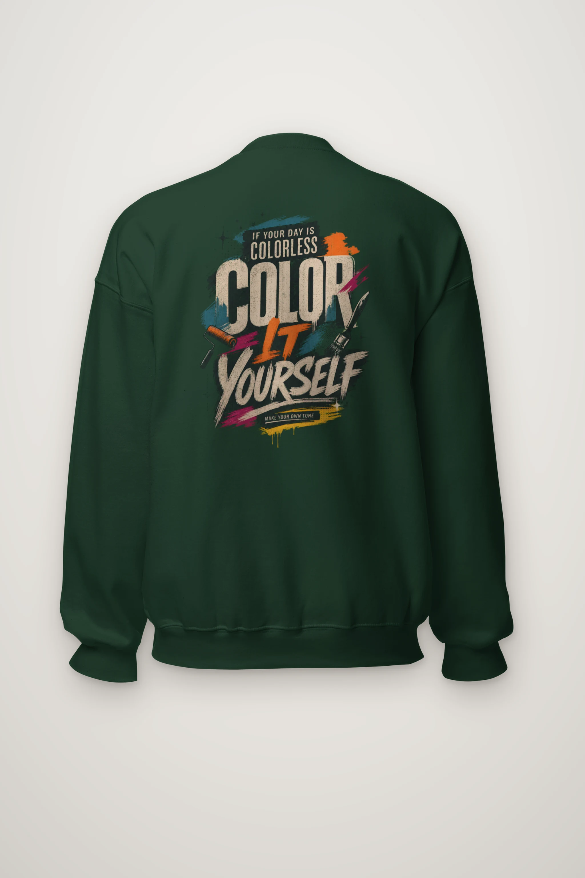 "Color Yourself" Heavy Blend Unisex Crewneck Sweatshirt