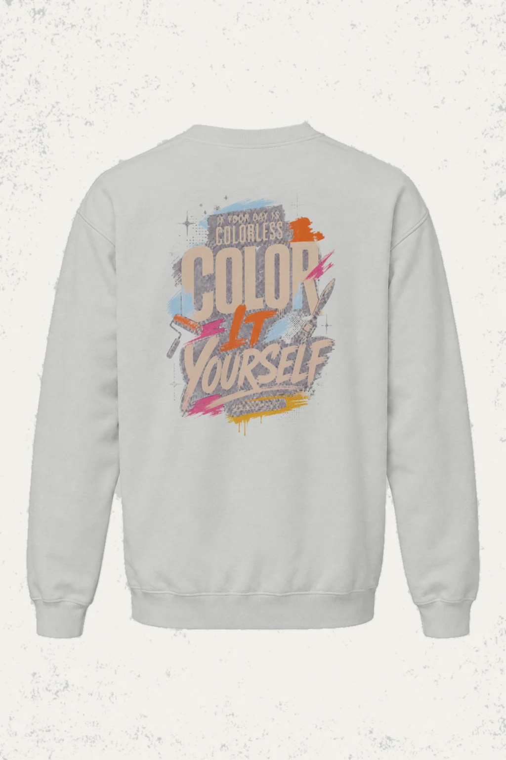 "Color Yourself" Heavy Blend Unisex Crewneck Sweatshirt | Gildan 18000
