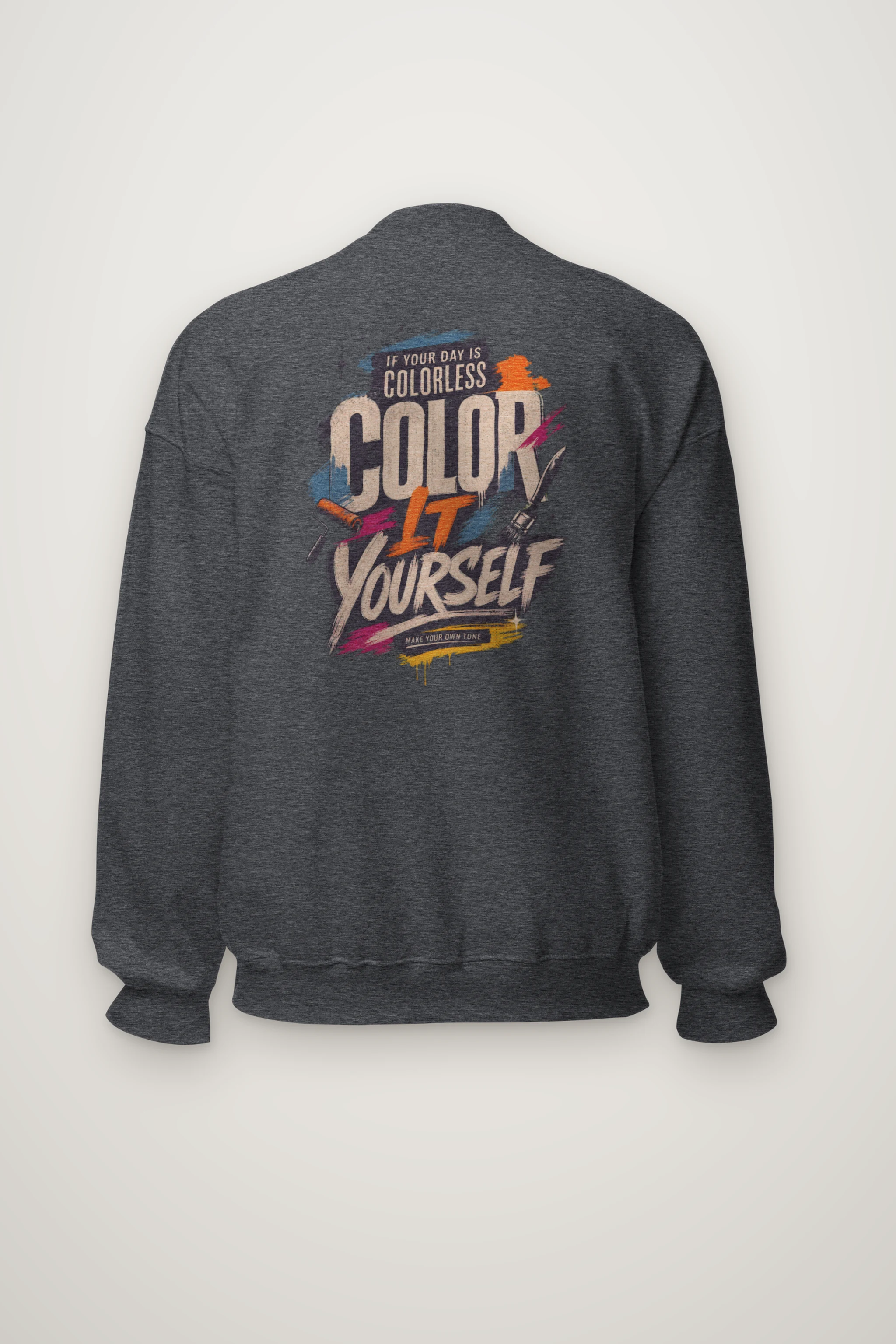 "Color Yourself" Heavy Blend Unisex Crewneck Sweatshirt