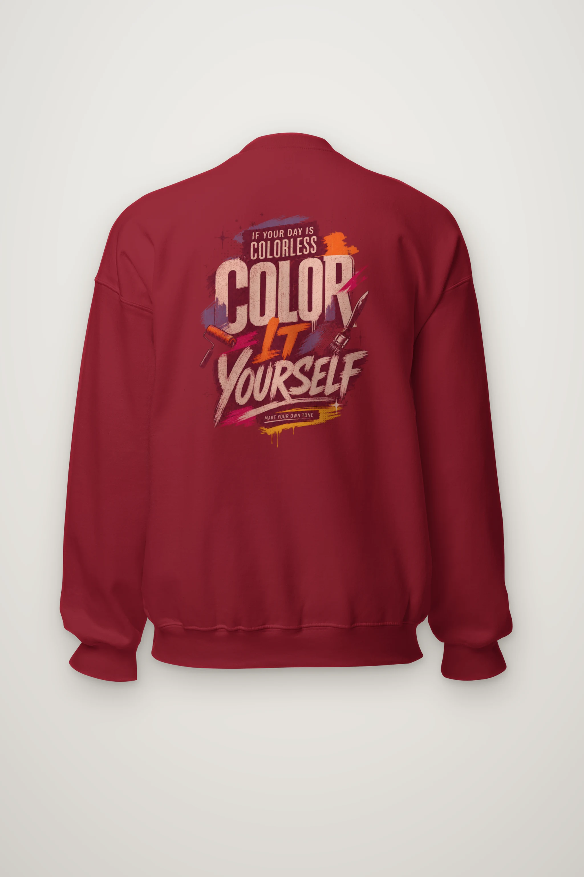 "Color Yourself" Heavy Blend Unisex Crewneck Sweatshirt