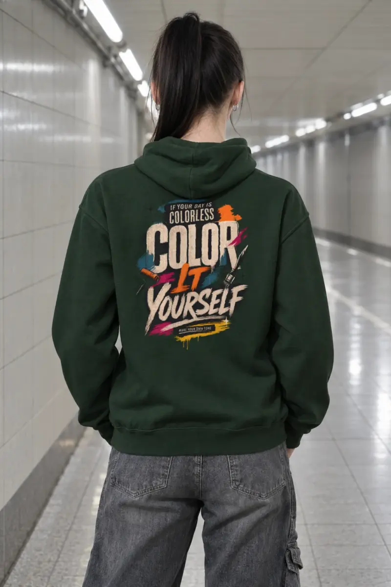 "Color Yourself" Heavy Blend Unisex Pullover Hoodie